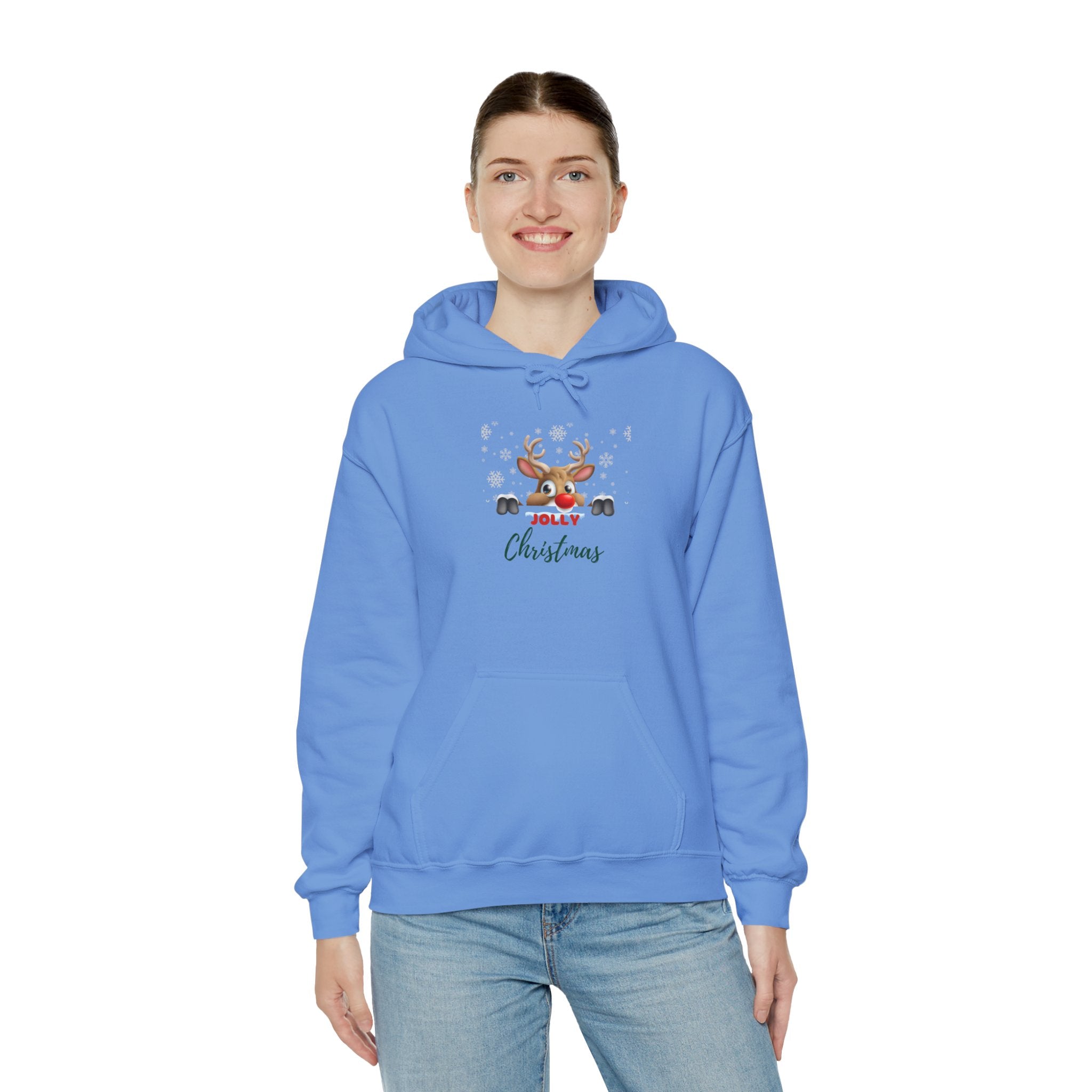 Jolly Christmas Unisex Heavy Blend™ Hooded Sweatshirt