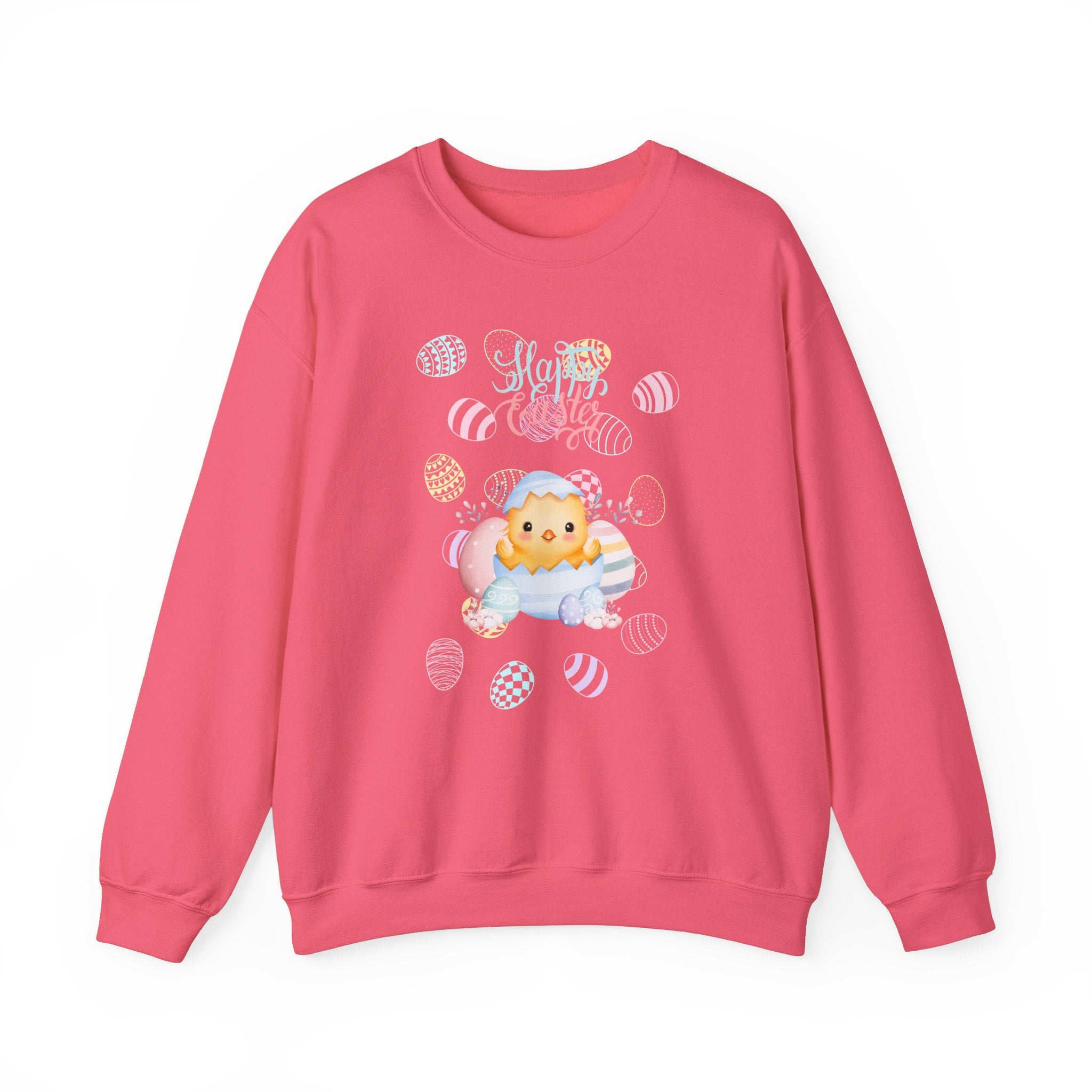 Chick Happy Easter Crewneck Sweatshirt - Unisex Heavy Blend™