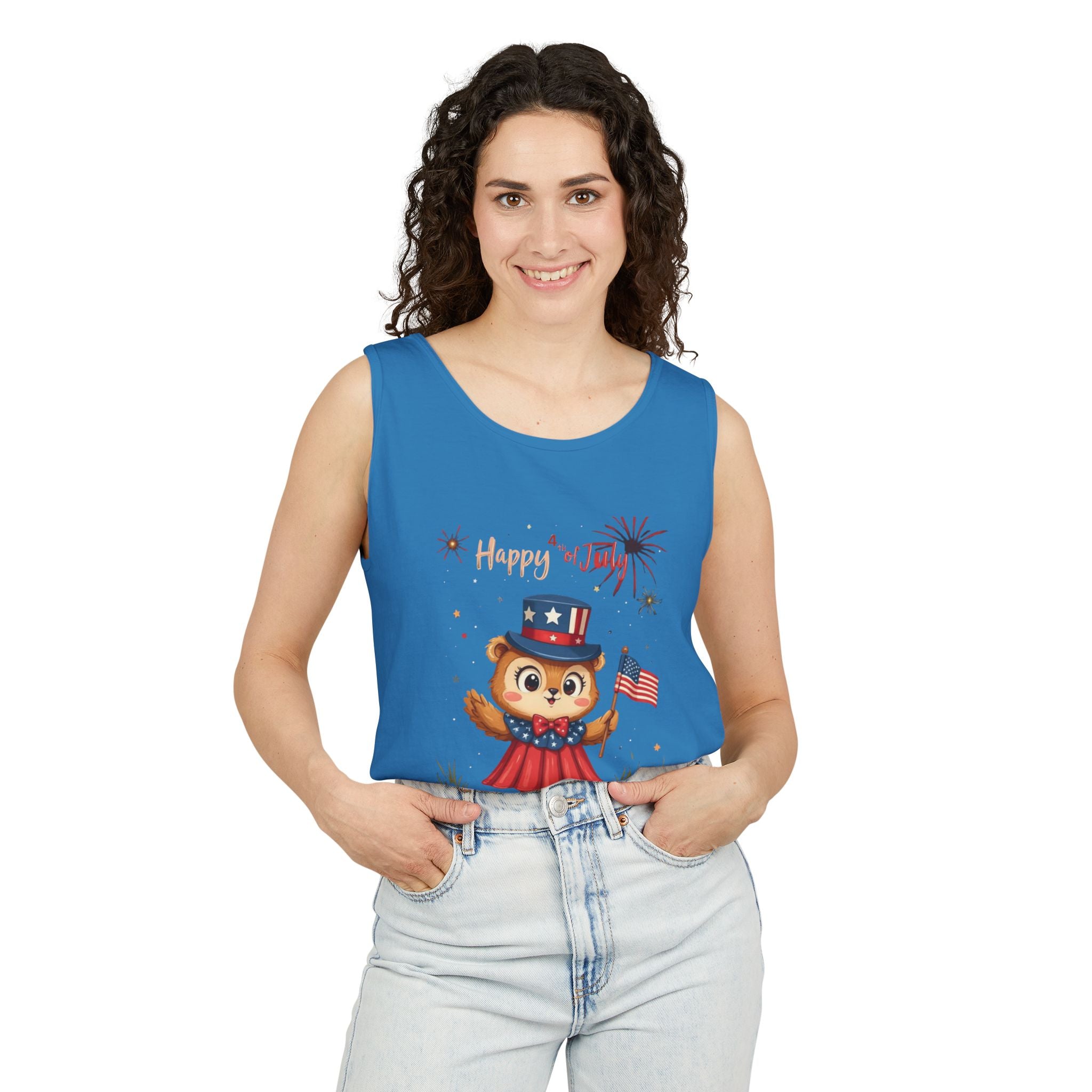 Happy Independence Day Tank Top