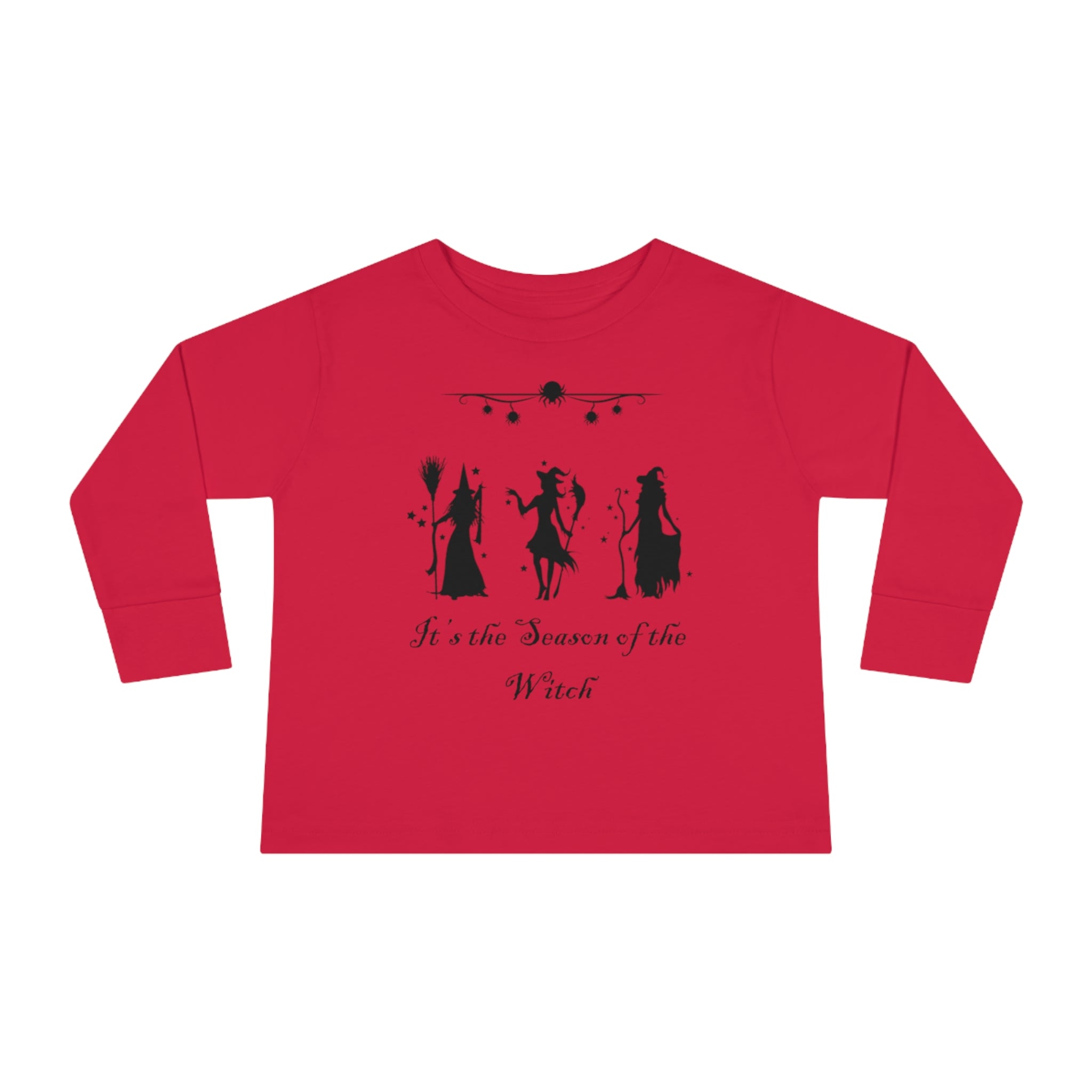It's The Season of the Witch Toddler Long Sleeve Tee