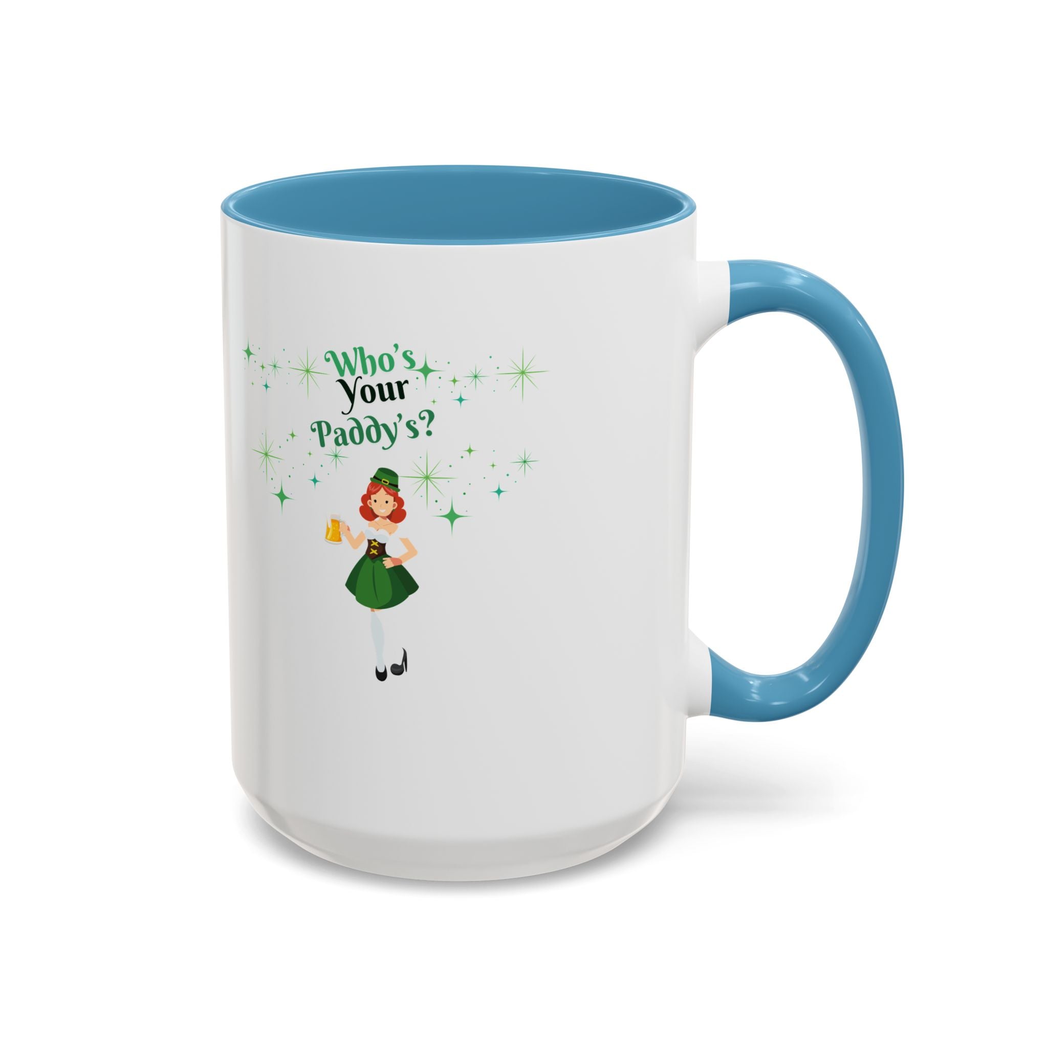 Who's Your Paddy's? Accent Coffee Mug