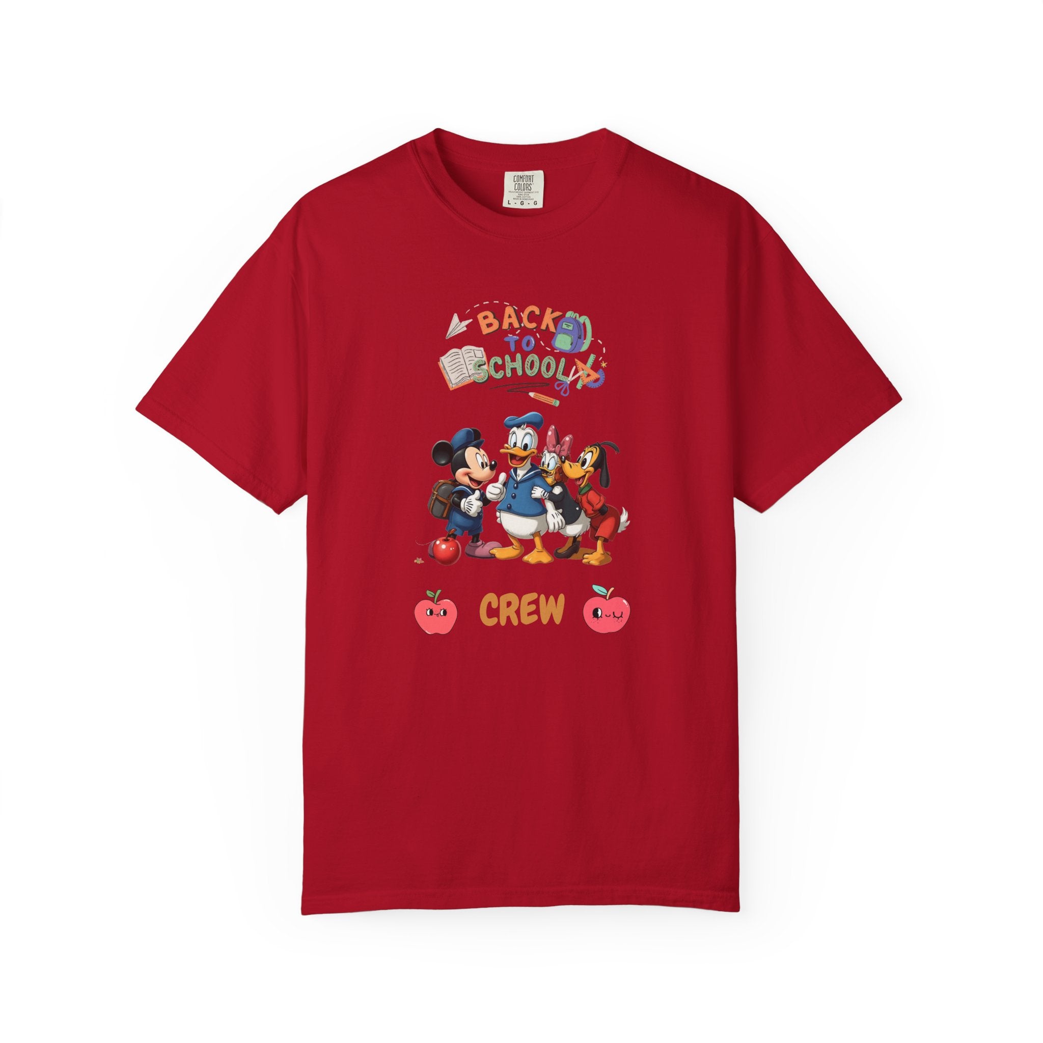 Back to School Crew Unisex Dyed T-Shirt