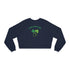 Luck Of The Irish Women's Cropped Fleece Pullover