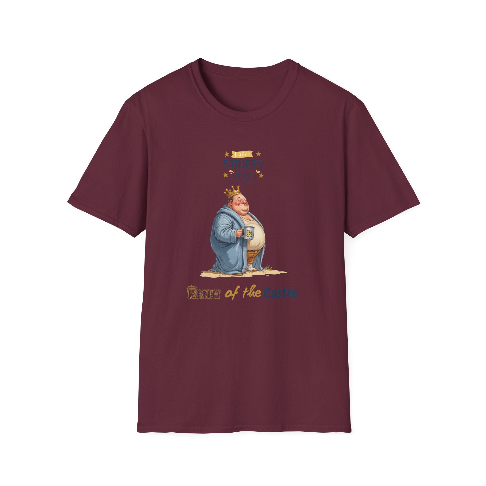 Father's Day King of the Castle T-Shirt, Unisex Tee