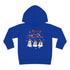 We Wish You A Merry Christmas Boo Toddler Pullover Fleece Hoodie