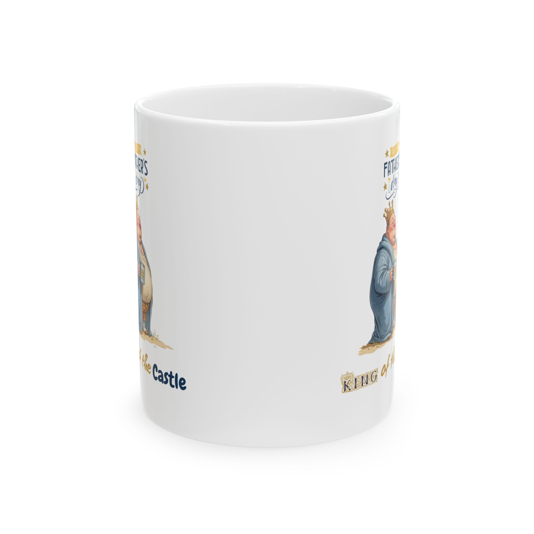 Father's Day King of the Castle Mug 11-15 Oz