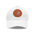 Dad's Pride Hat with Leather Patch (Round)