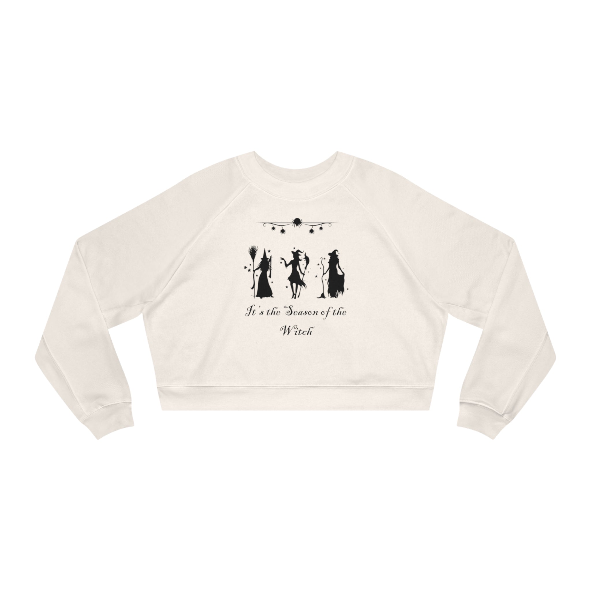 It's The Season of the Witch Women's Cropped Fleece Pullover