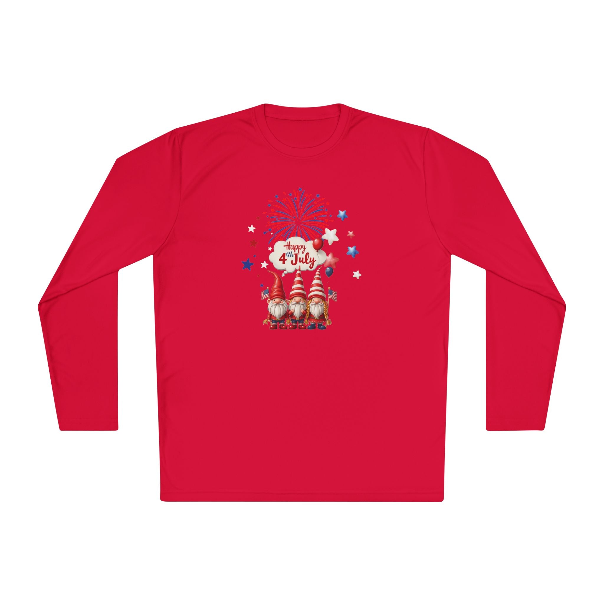 Gnome July 4th  Long Sleeve Tee