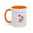 Little Miss April Fool's  Day Accent Coffee Mug - Fun & Whimsical 11oz/15oz