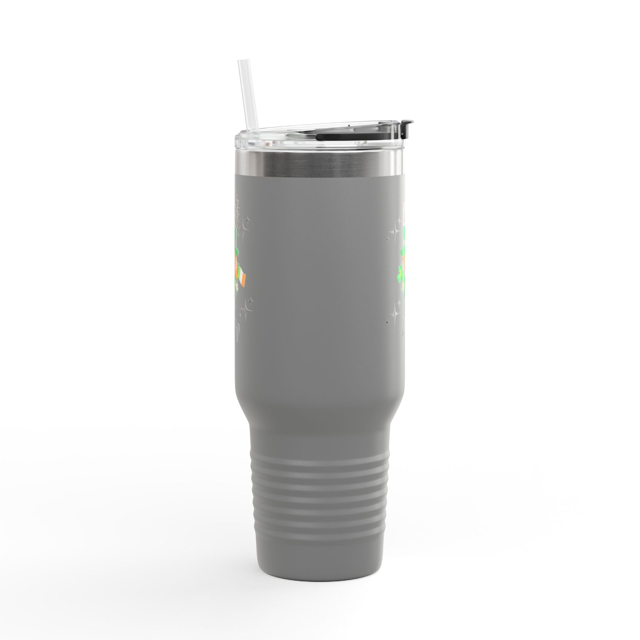 Blessed & Lucky Insulated Travel Mug - 40oz for St. Patrick's Day