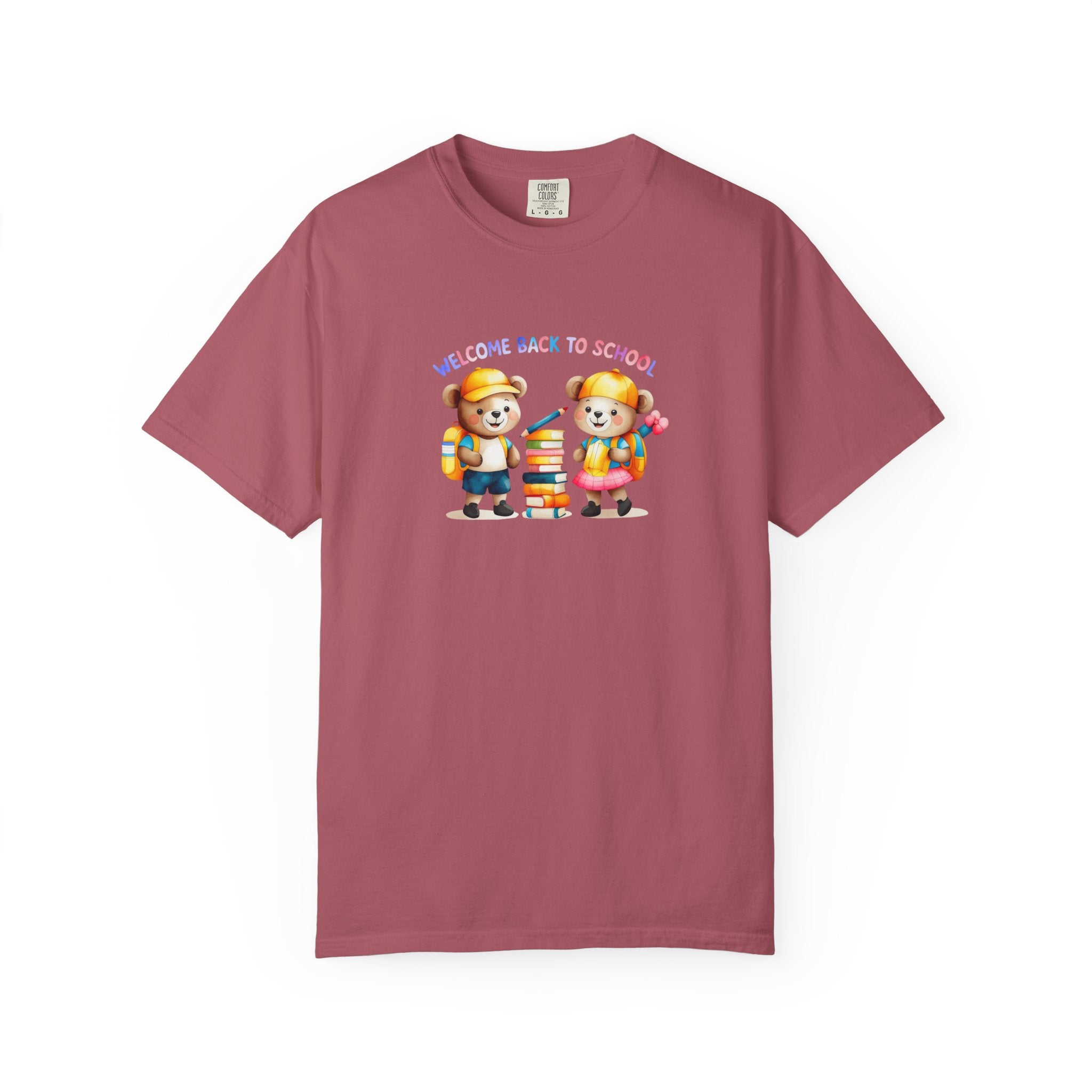 Welcome Back to School Unisex Garment-Dyed T-Shirt