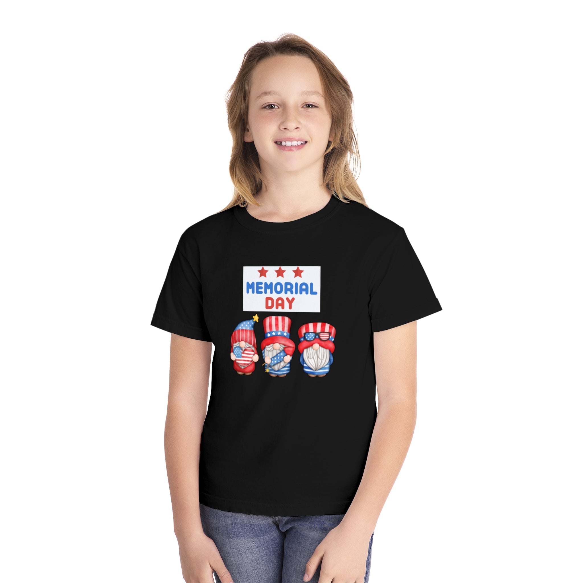 Happy Tribute Day Gnome Youth Midweight Tee