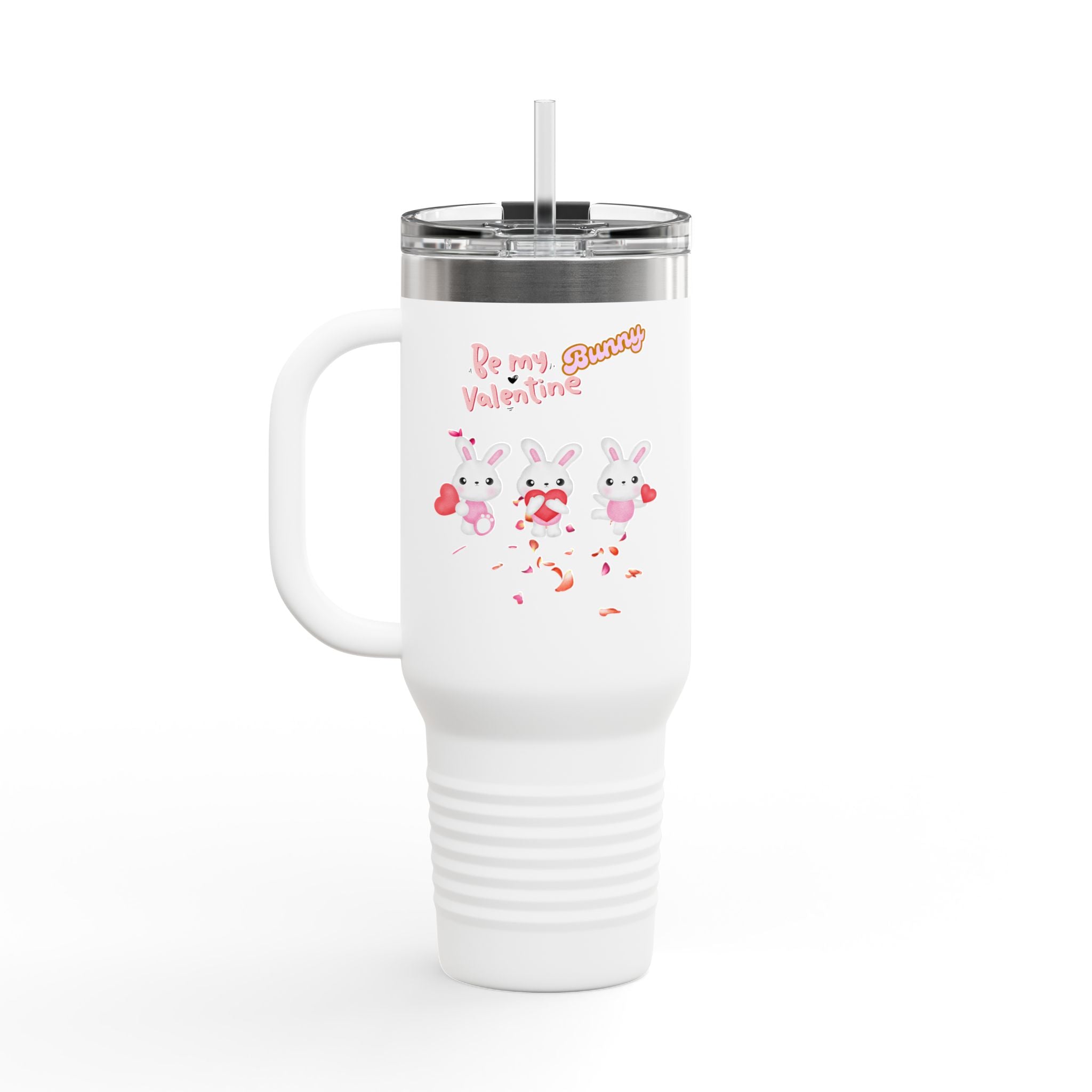 My Bunny Valentine Insulated Travel Mug, 40oz
