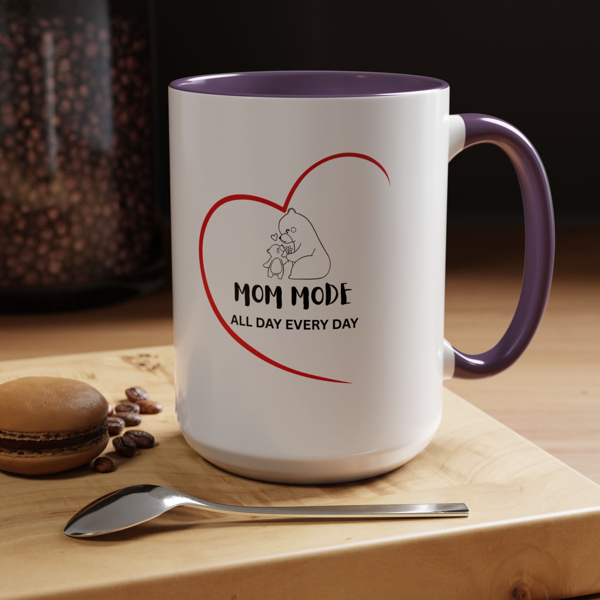 Mom Mode Coffee Mug - 11/15oz Accent Mug