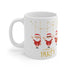 Santa's Holiday Party Ceramic Mug 11oz