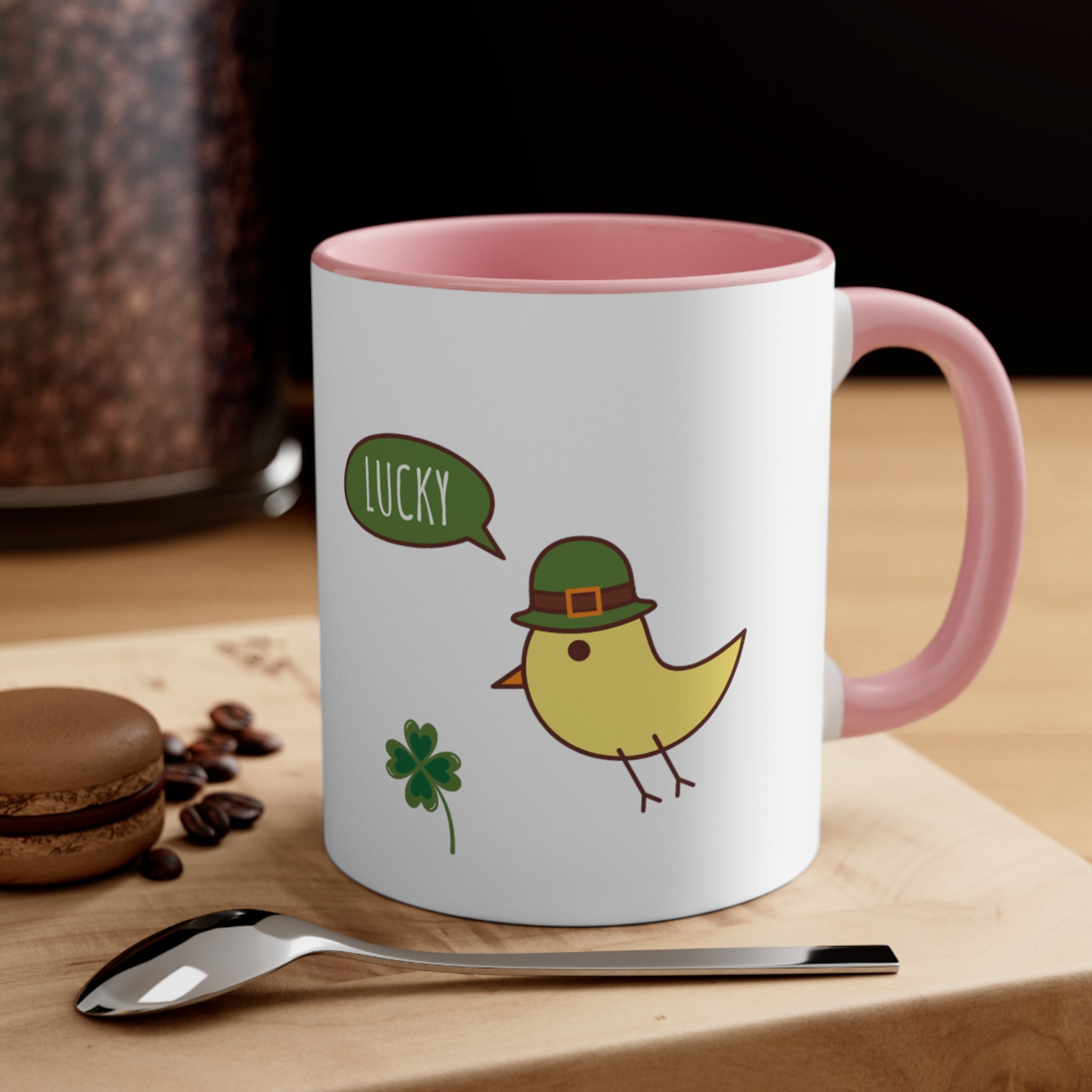 Feeling Lucky Accent Coffee Mug, 11oz