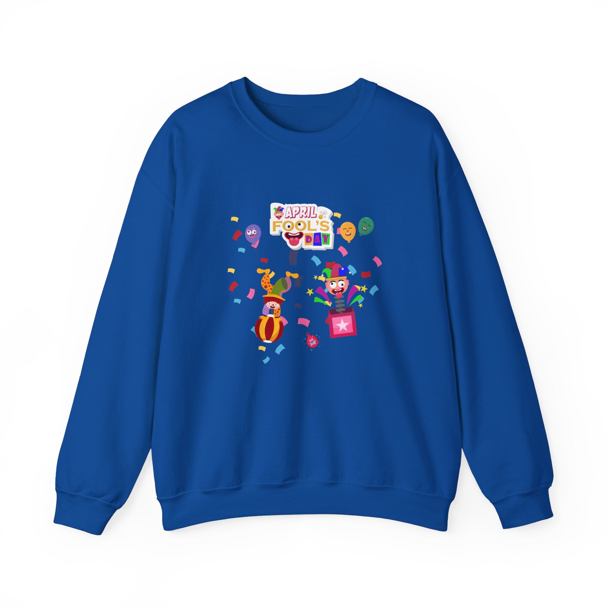 All April Fool's Day Fun Unisex Crewneck Sweatshirt
