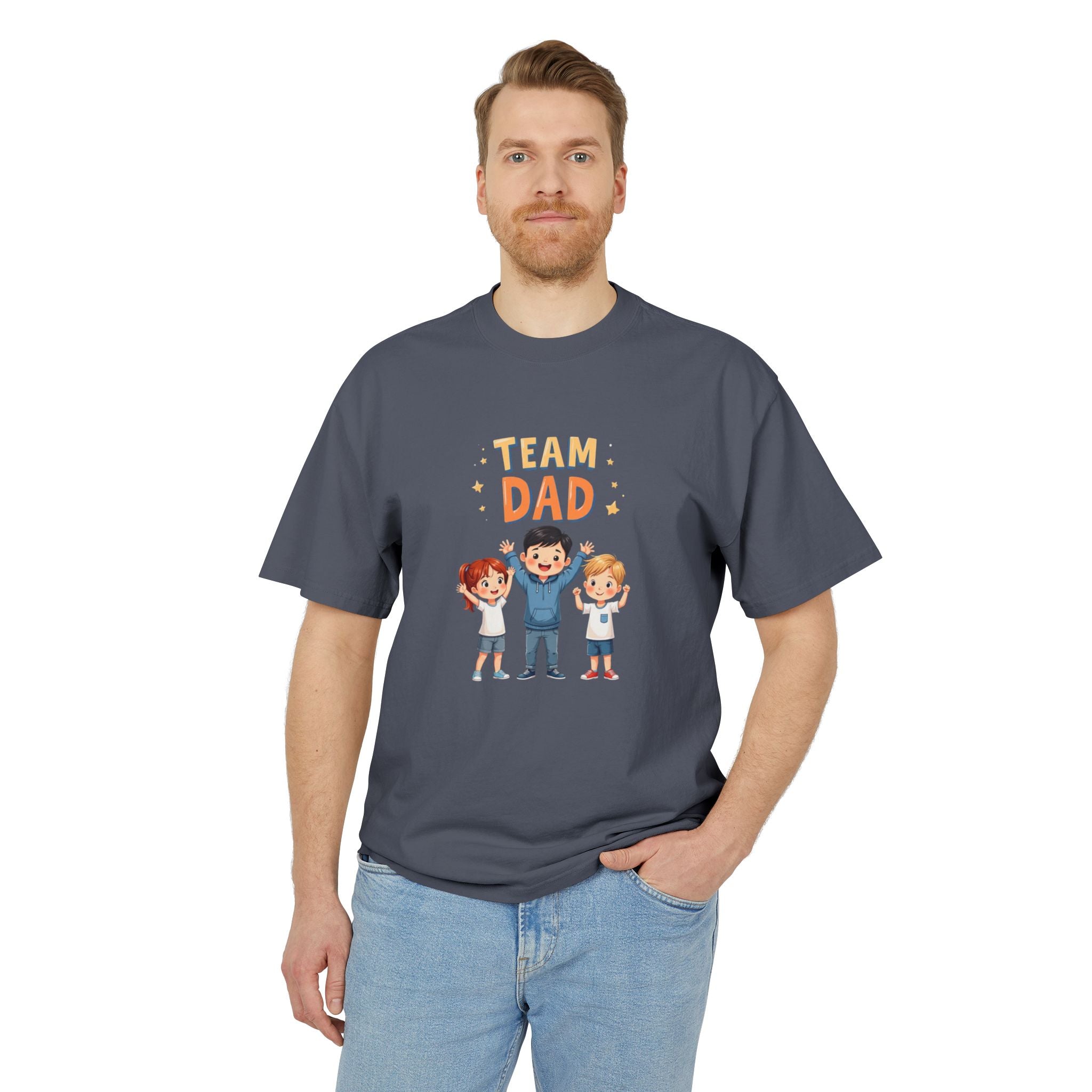 Team Dad Unisex Faded T-Shirt