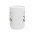 Easter Greetings Ceramic Mug - Colorful 11oz & 15oz
