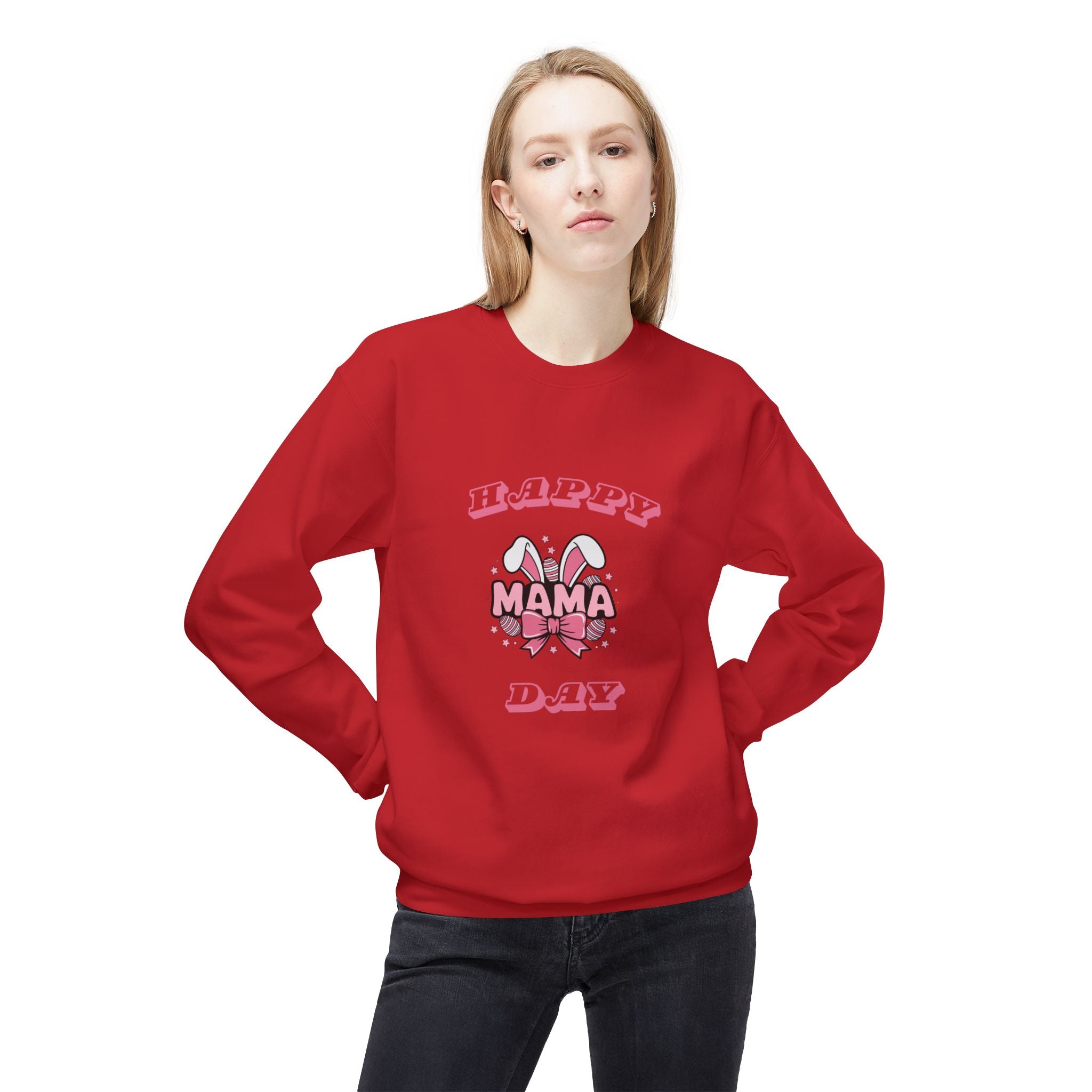 Happy Mamma Day Fleece Sweatshirt