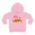Happy Thanksgiving Turkey Toddler Pullover Fleece Hoodie