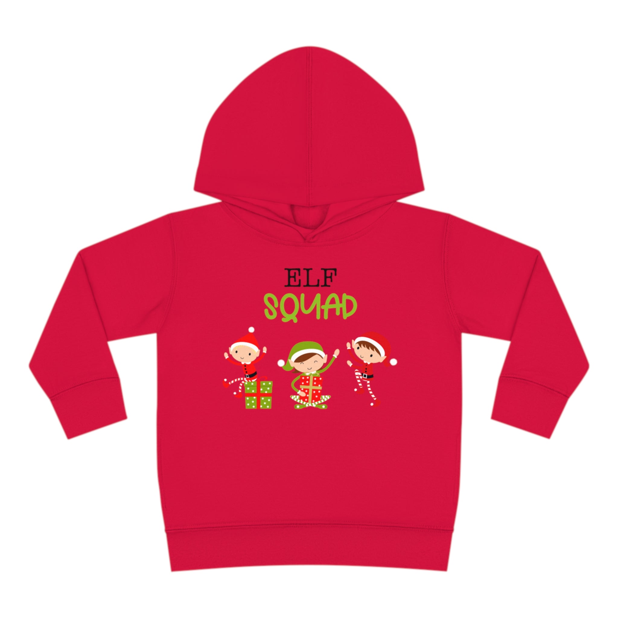 Elf Squad Toddler Pullover Fleece Hoodie
