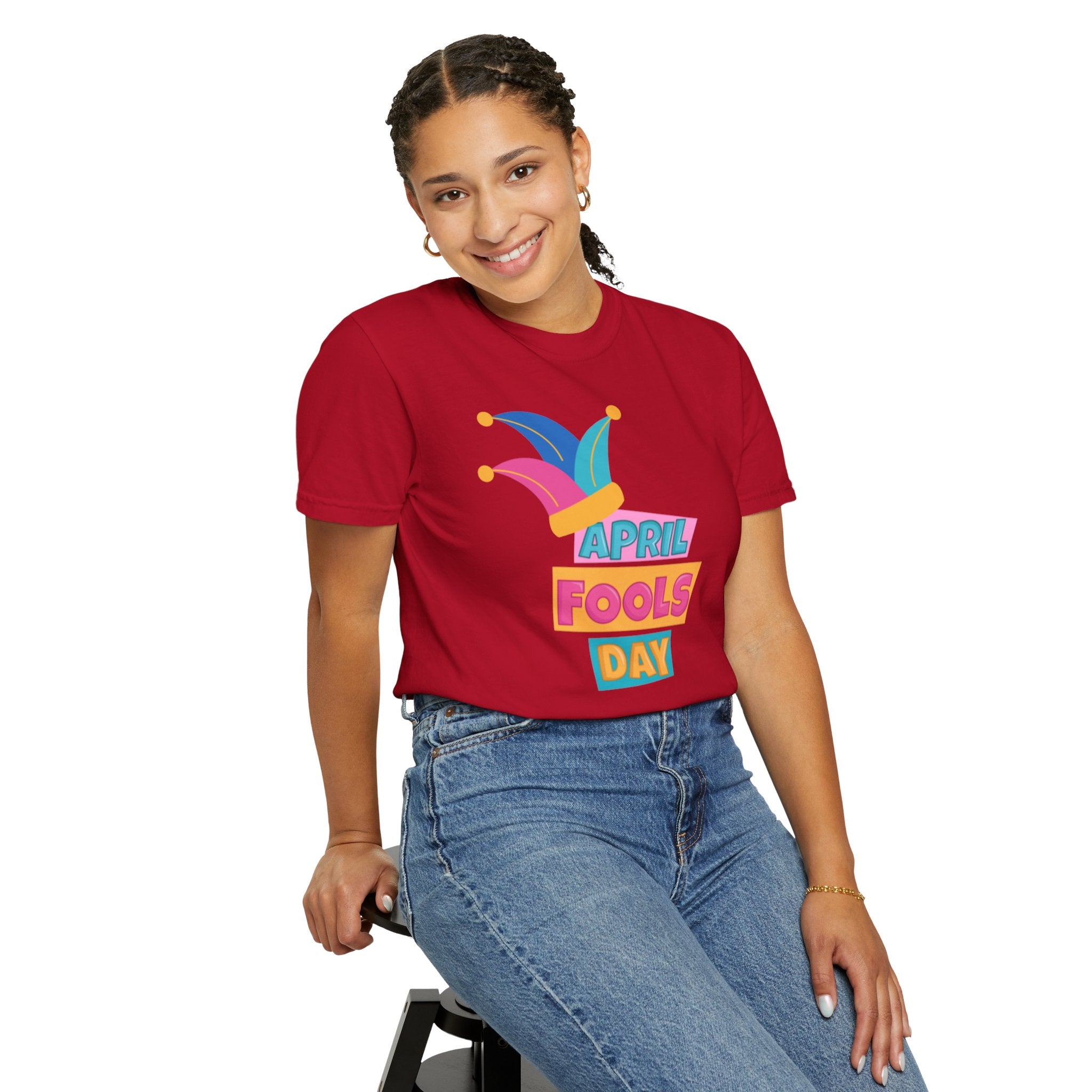All Fool's Day Unisex Garment-Dyed T-shirt