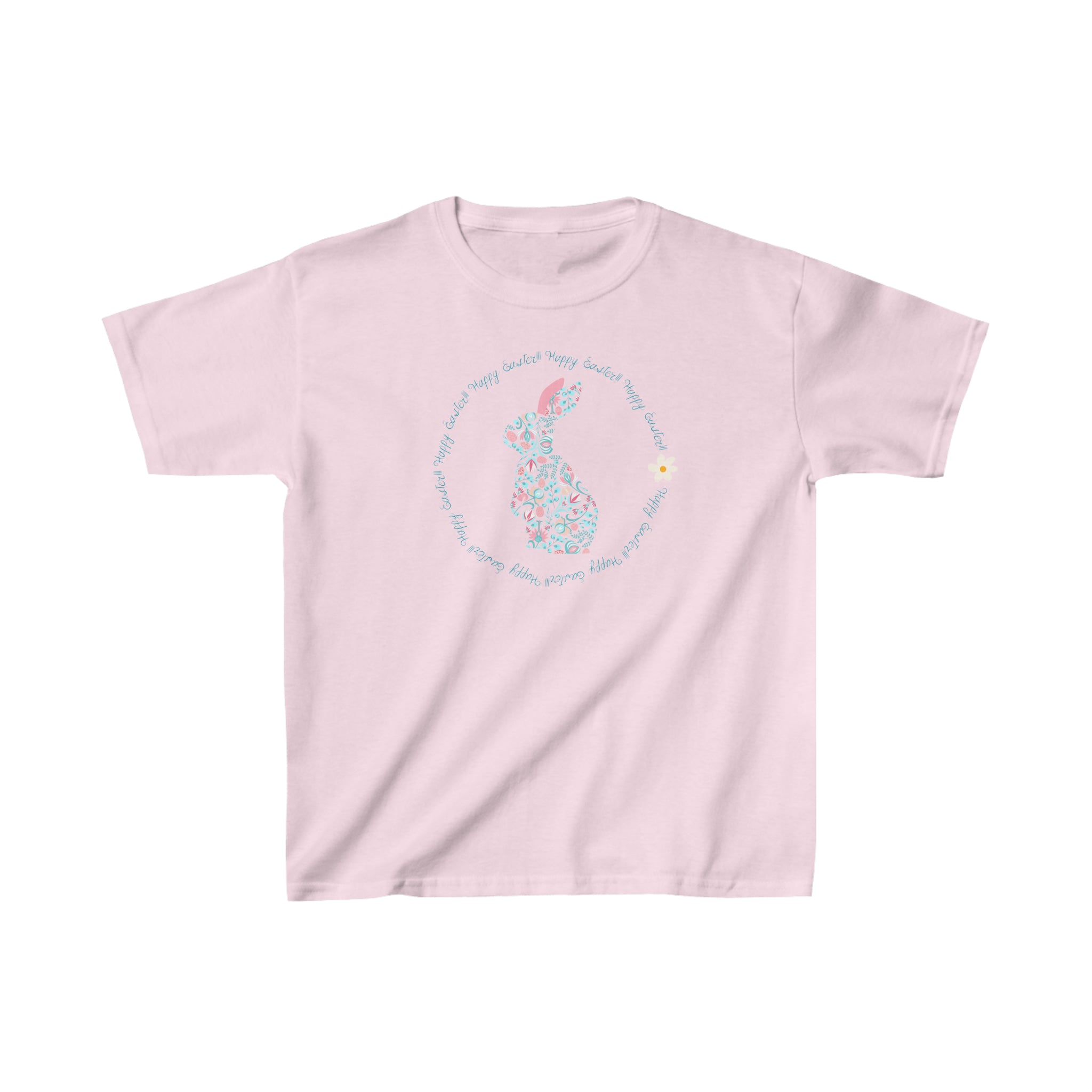 Happy Easter Rabbit Day Kids Heavy Cotton™ Tee