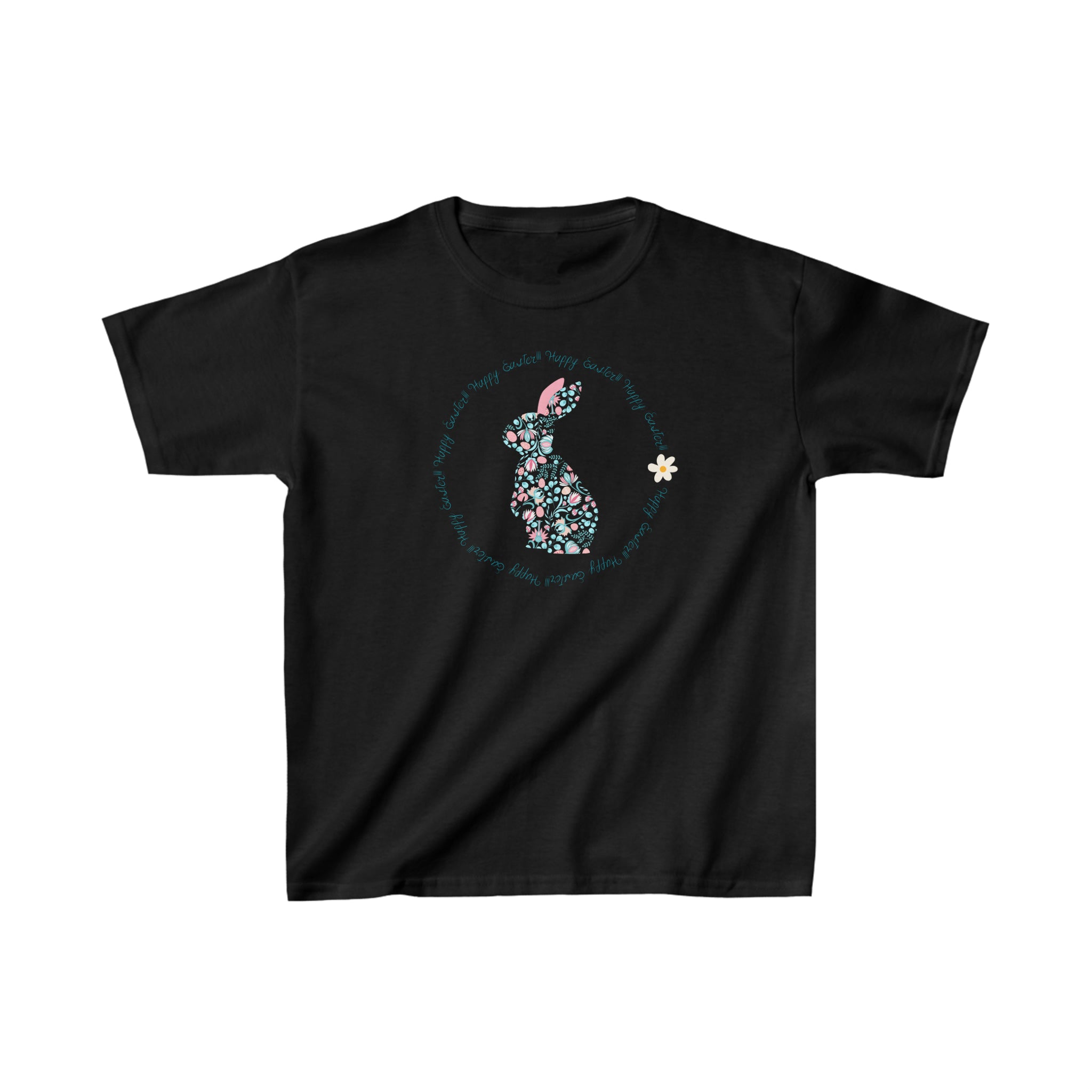 Happy Easter Rabbit Day Kids Heavy Cotton™ Tee
