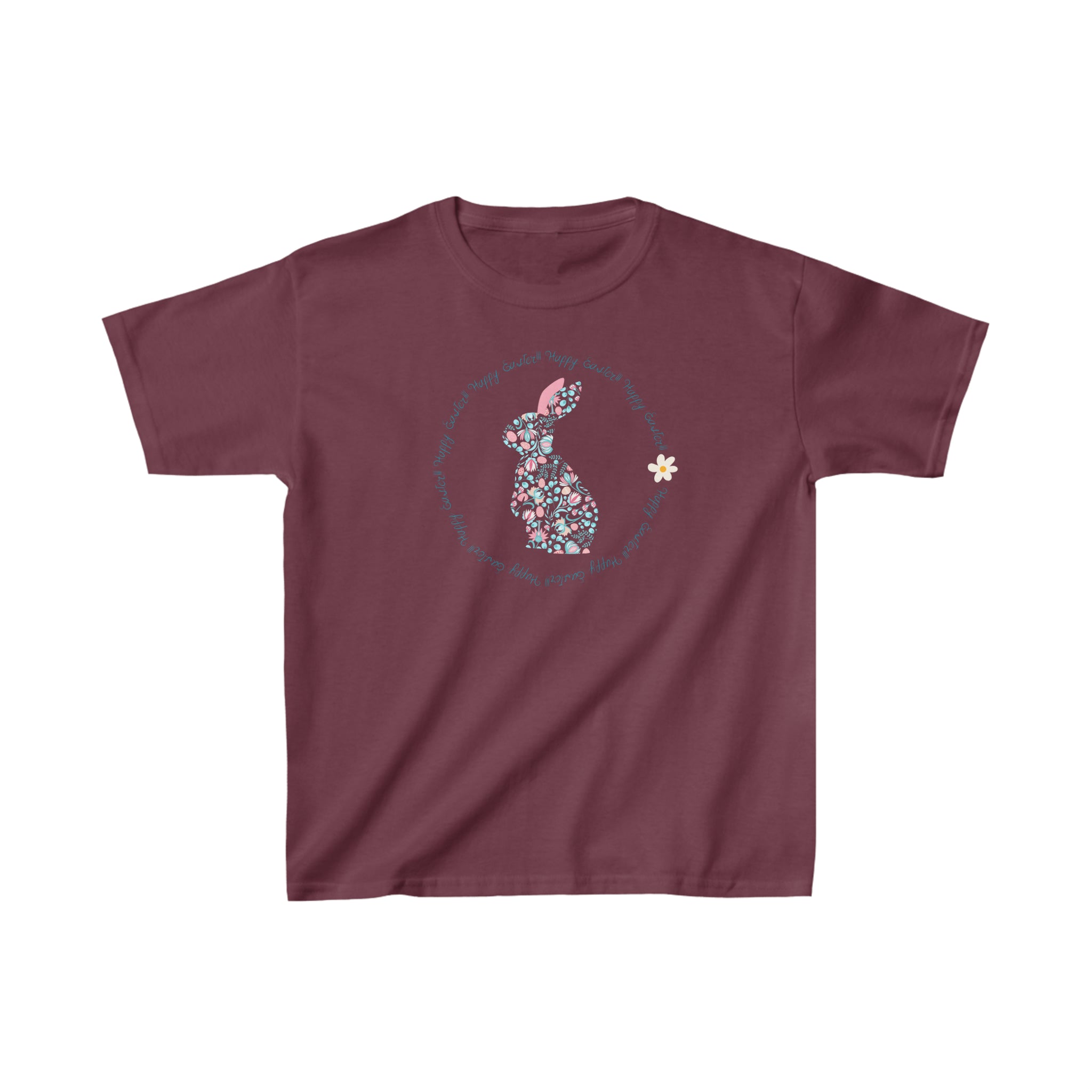 Happy Easter Rabbit Day Kids Heavy Cotton™ Tee