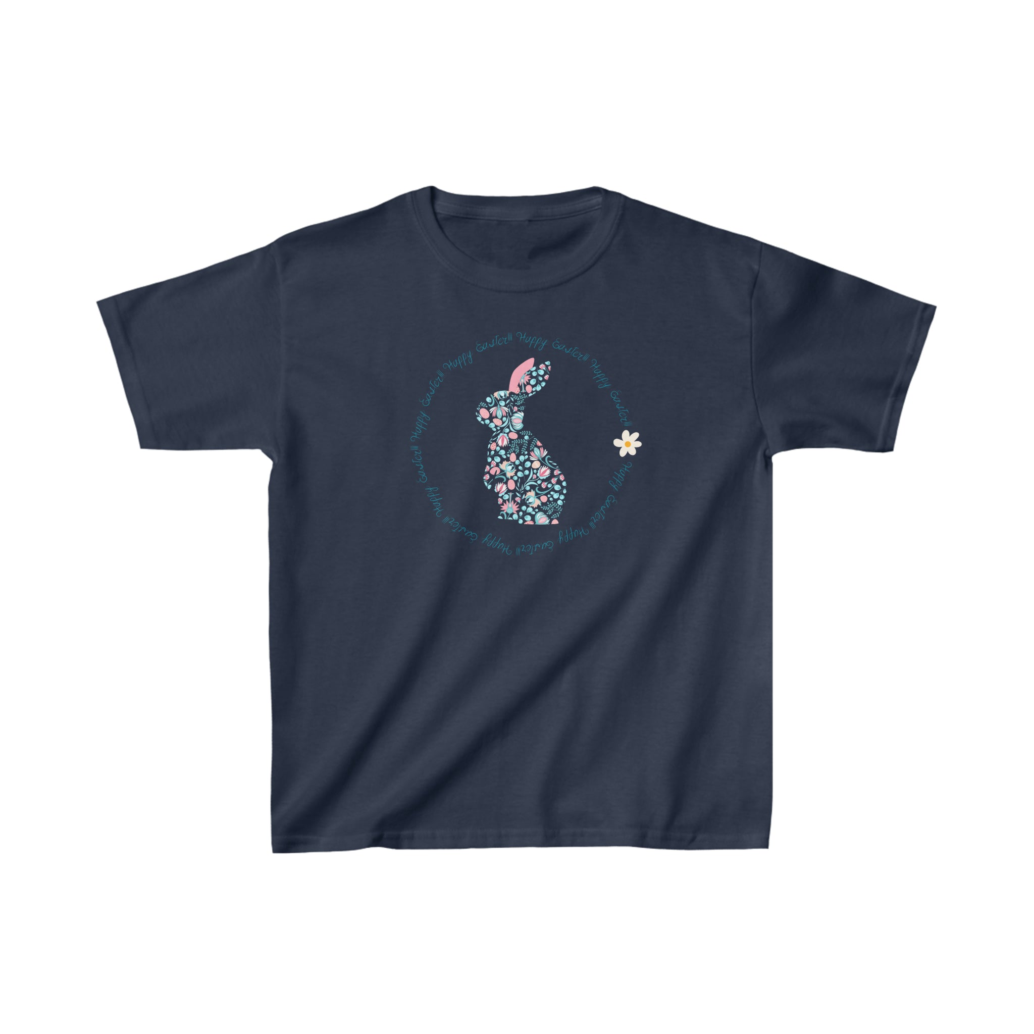 Happy Easter Rabbit Day Kids Heavy Cotton™ Tee