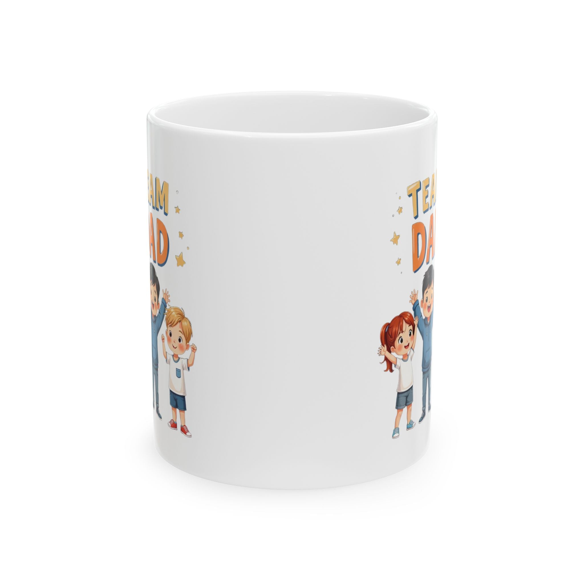 Team Dad Ceramic Mug 11oz and 15oz Options