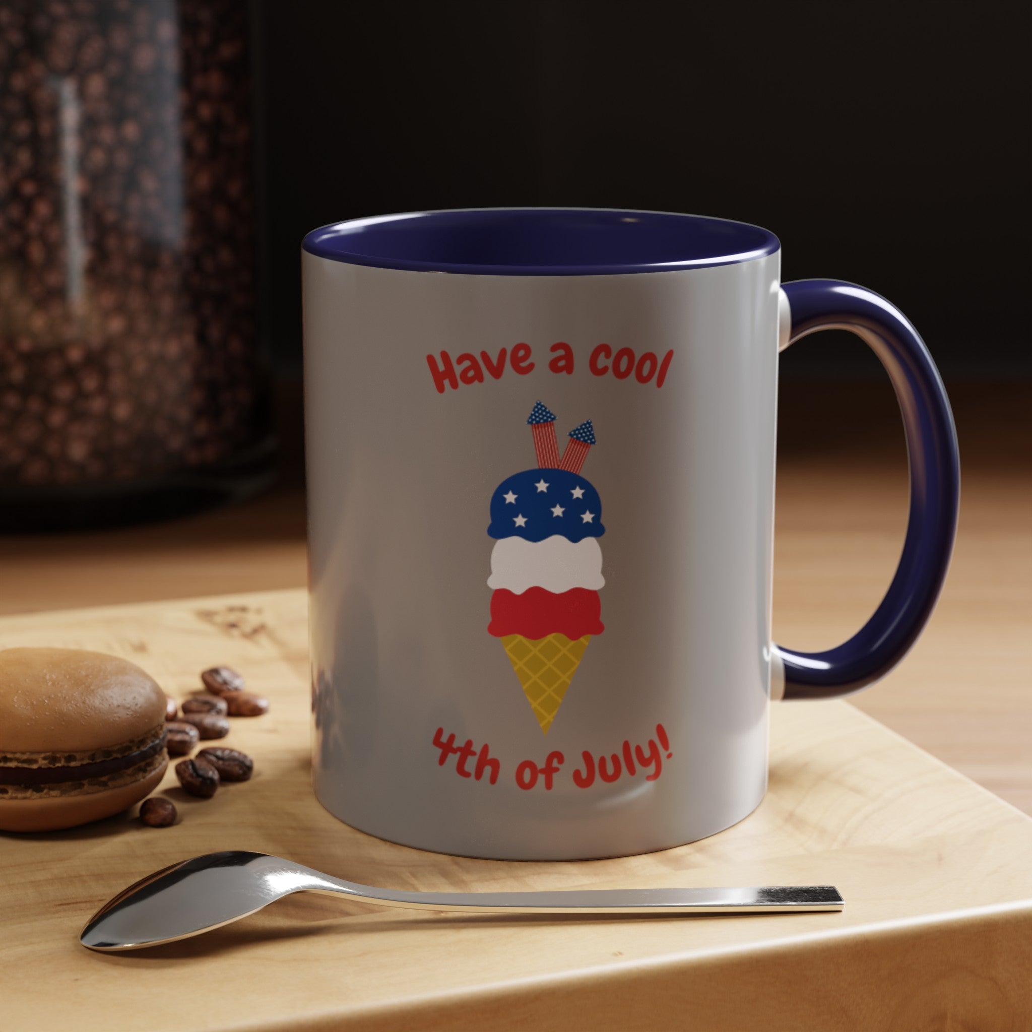 Have A Cool 4th Of July Accent Coffee Mug (11, 15oz)