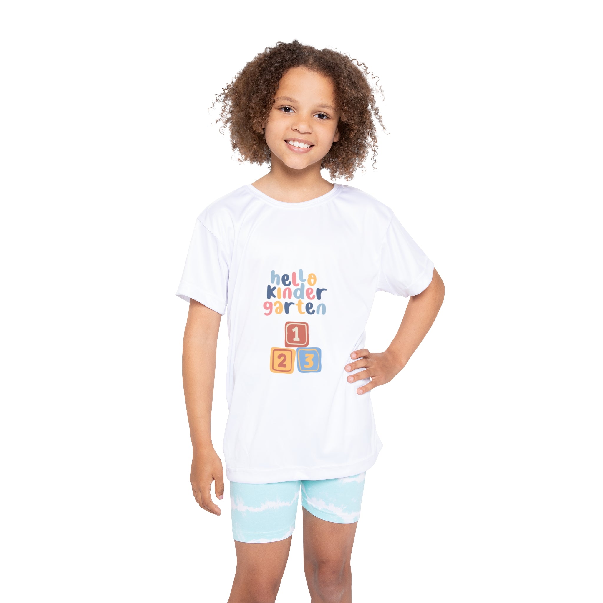 Hello Kindergarten Kids Sports Jersey (AOP)