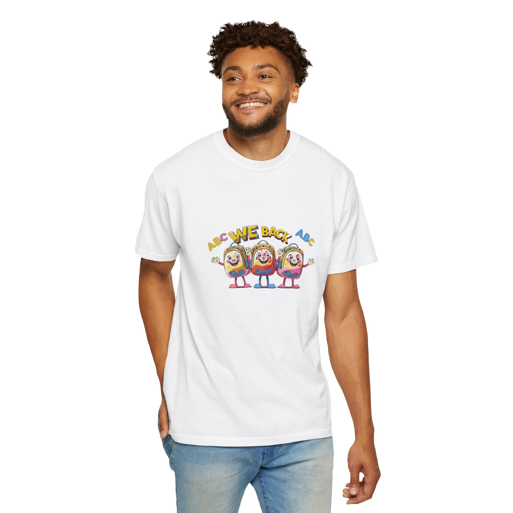 We Back Unisex Garment-Dyed T-shirt