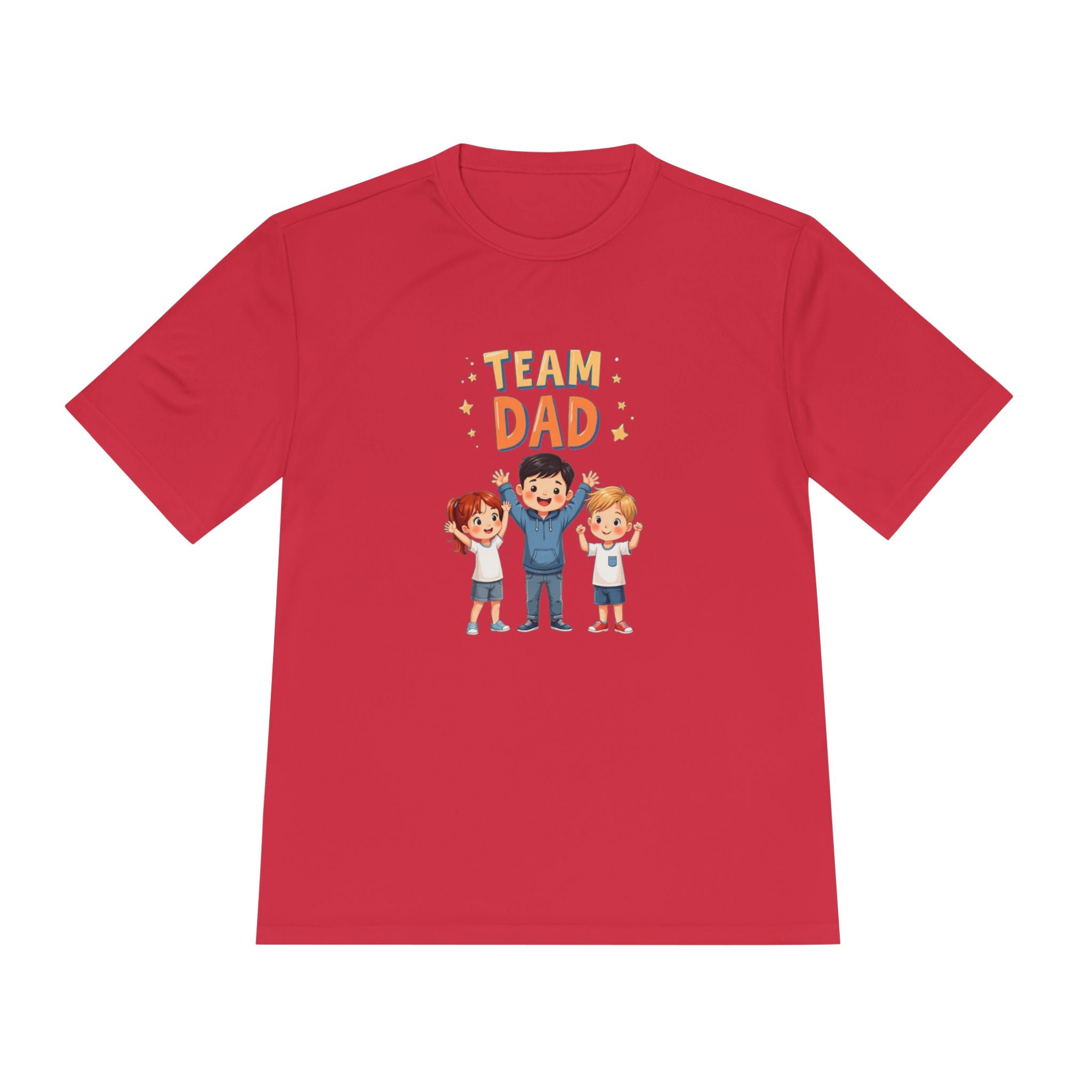 Team Dad Moisture Wicking Tee