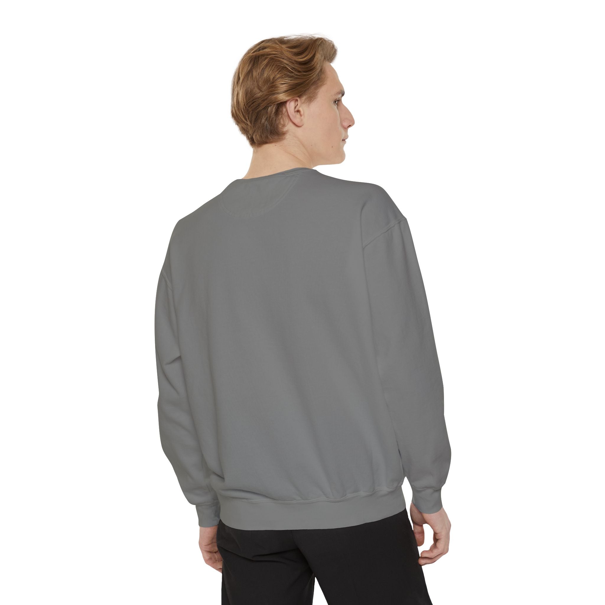 Let's Celebrate Our Hard Work Unisex Garment-Dyed Sweatshirt