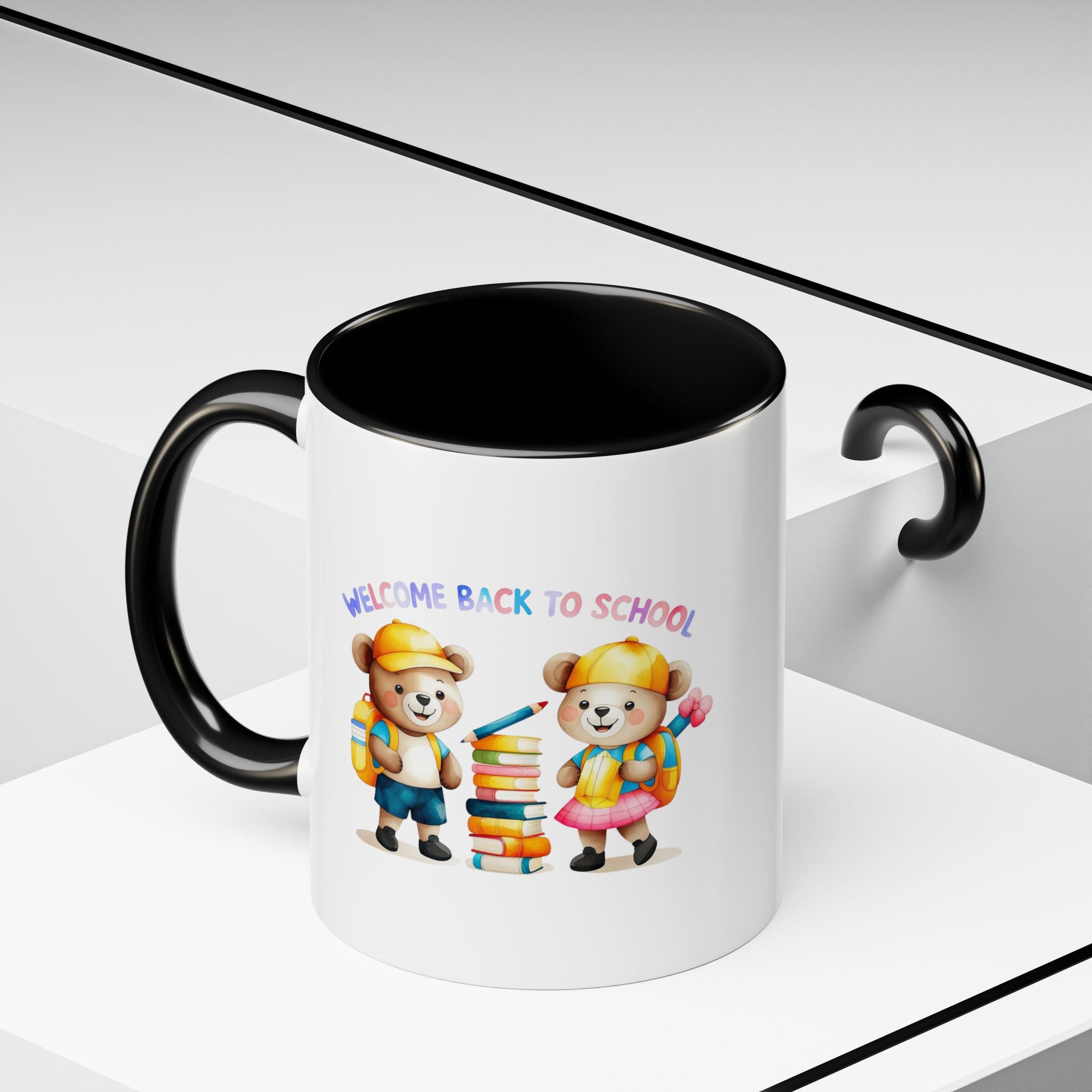 Welcome Back to School Bear Coffee Mug - 11oz, 15oz
