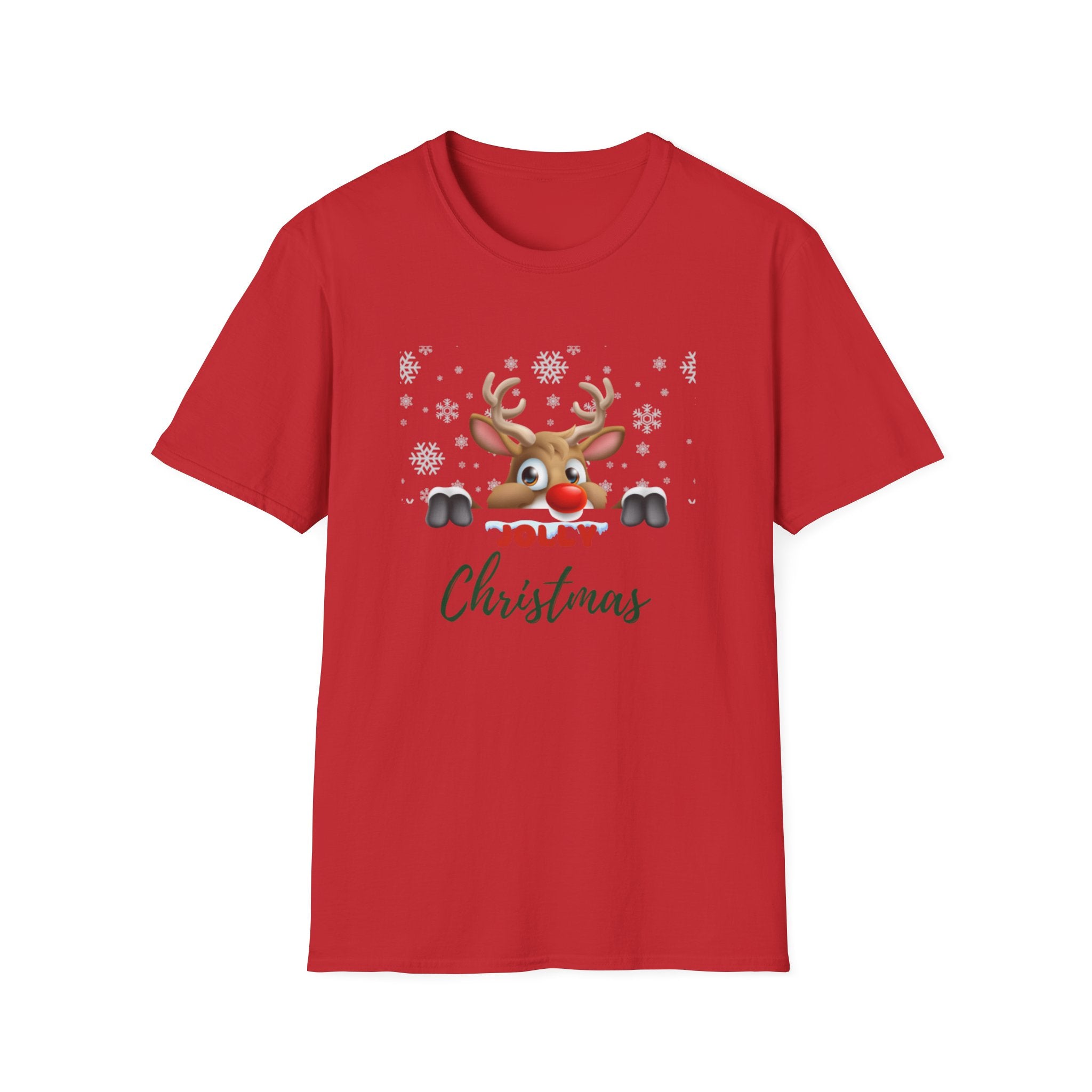 Jolly Christmas Unisex Softstyle T-Shirt