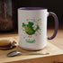 Lucky Bird St. Patrick's Day Coffee Mug - Green Accent 11/15oz