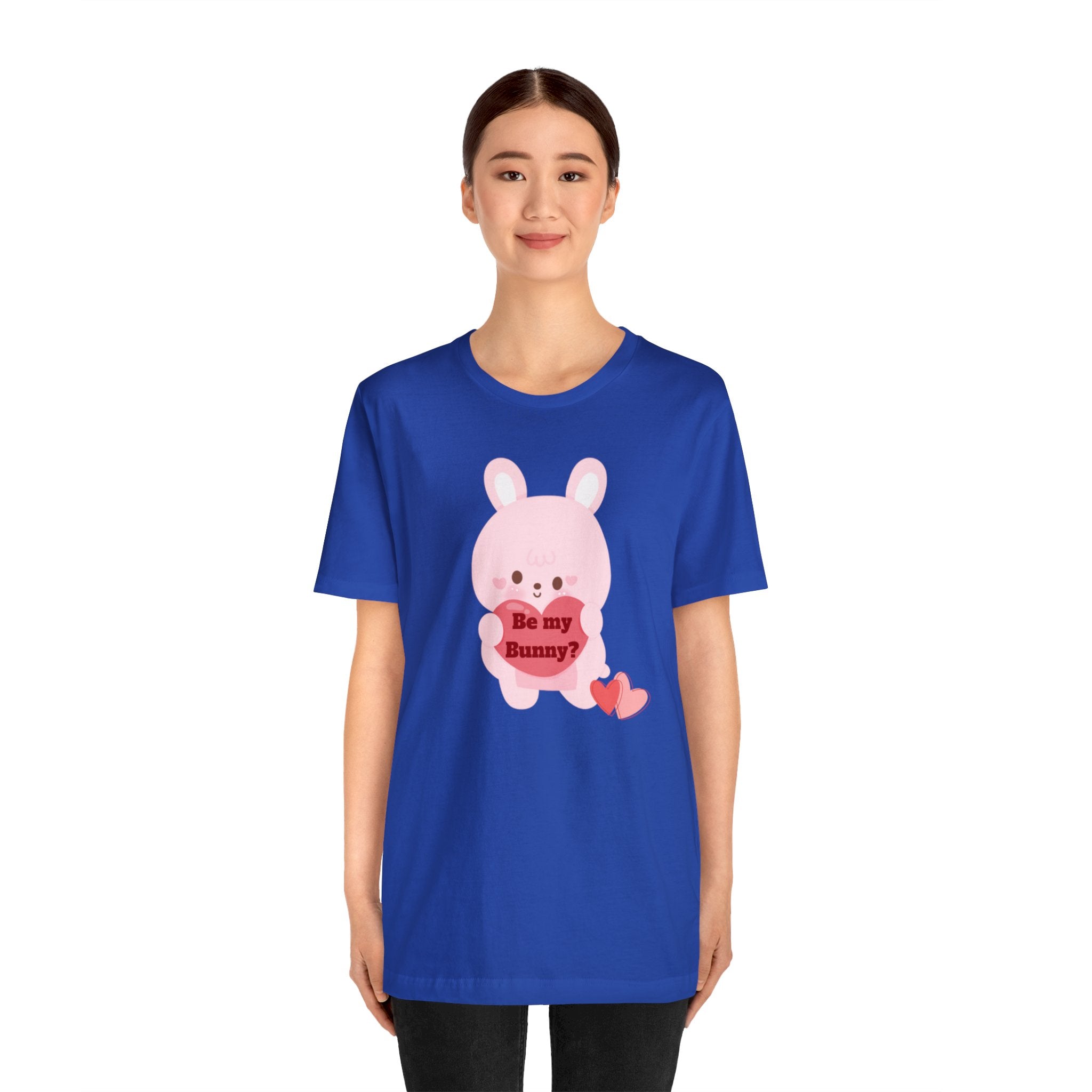 V-Day BunnyUnisex Jersey Short Sleeve Tee