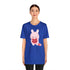V-Day BunnyUnisex Jersey Short Sleeve Tee