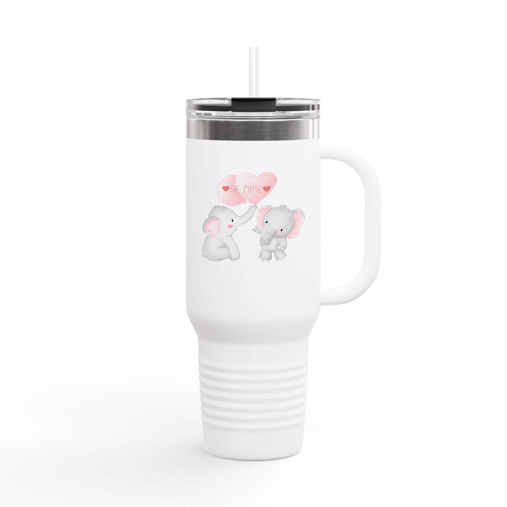 Be Mine Love  Insulated Travel Mug - 40oz - Perfect for Kids & Animal Lovers