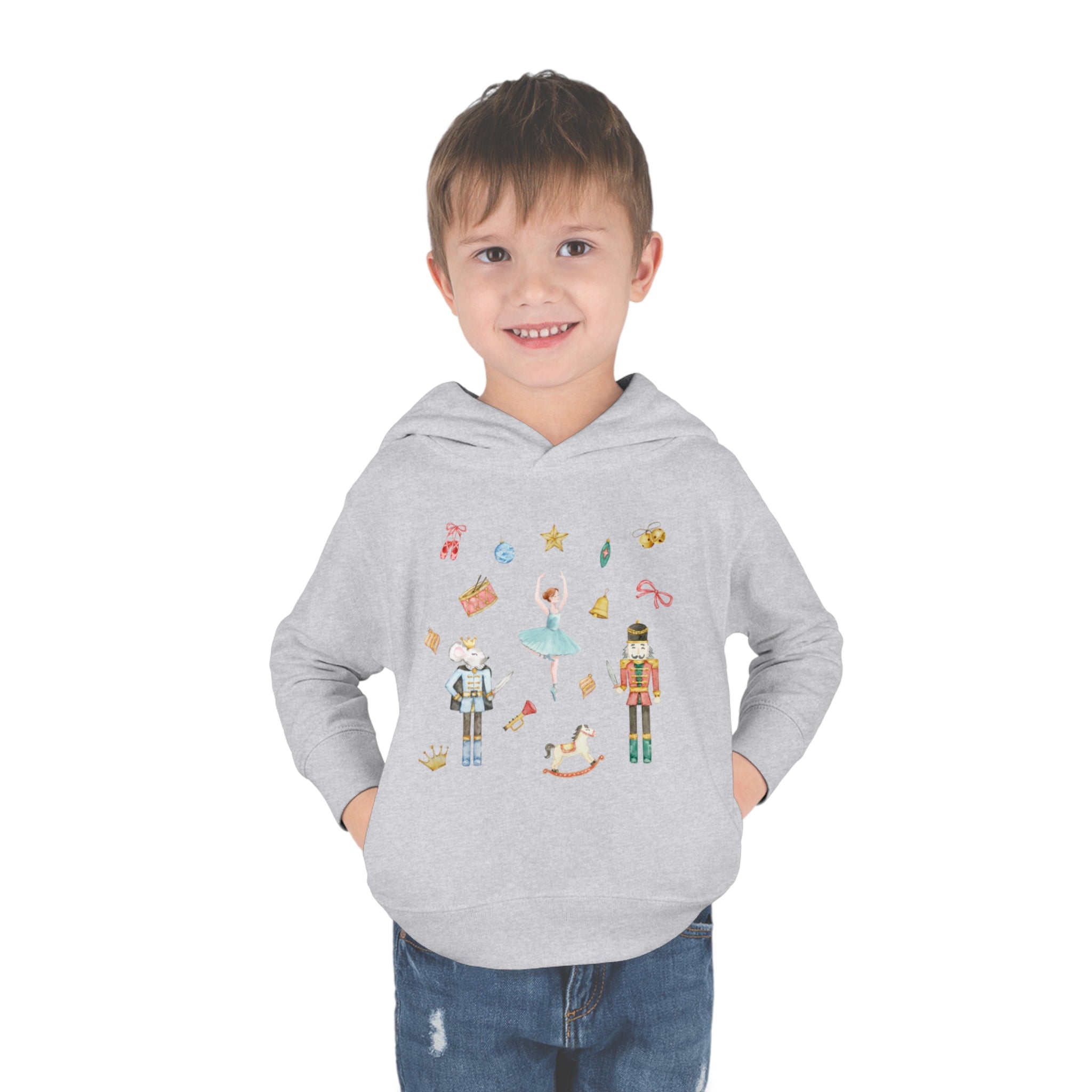 Nutcracker Toddler Pullover Fleece Hoodie