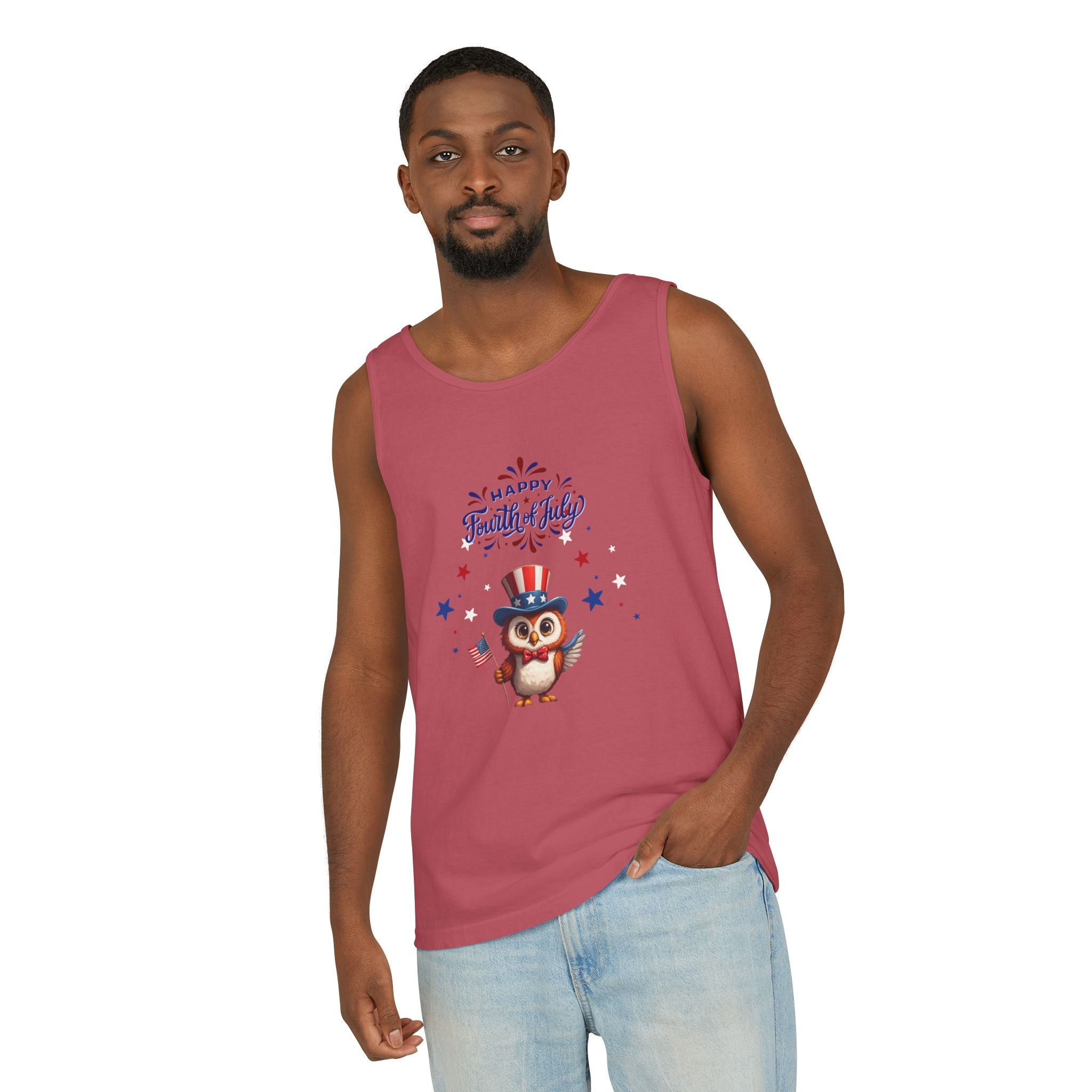 American Eagle Happy 4th of July Tank Top