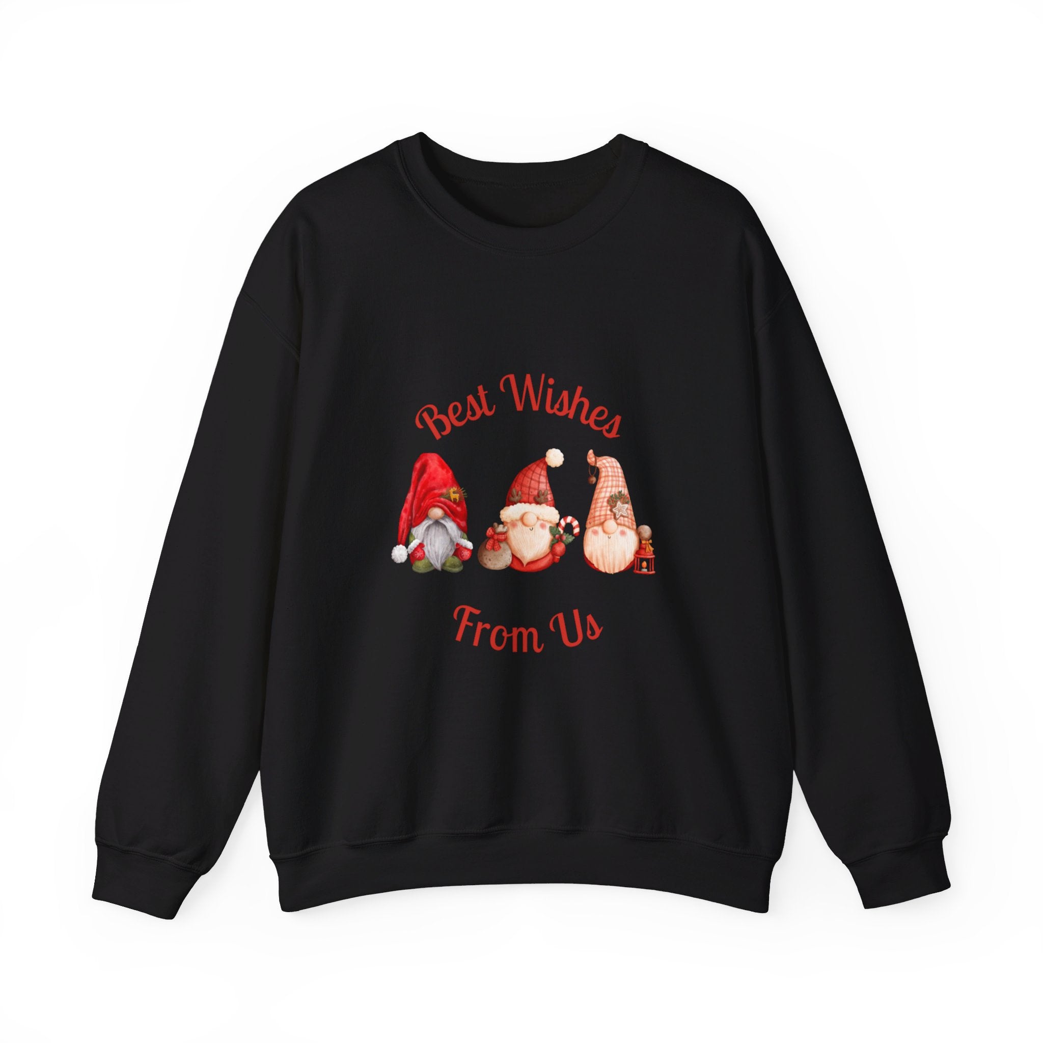 Gnome Best Wishes Unisex Heavy Blend™ Crewneck Sweatshirt