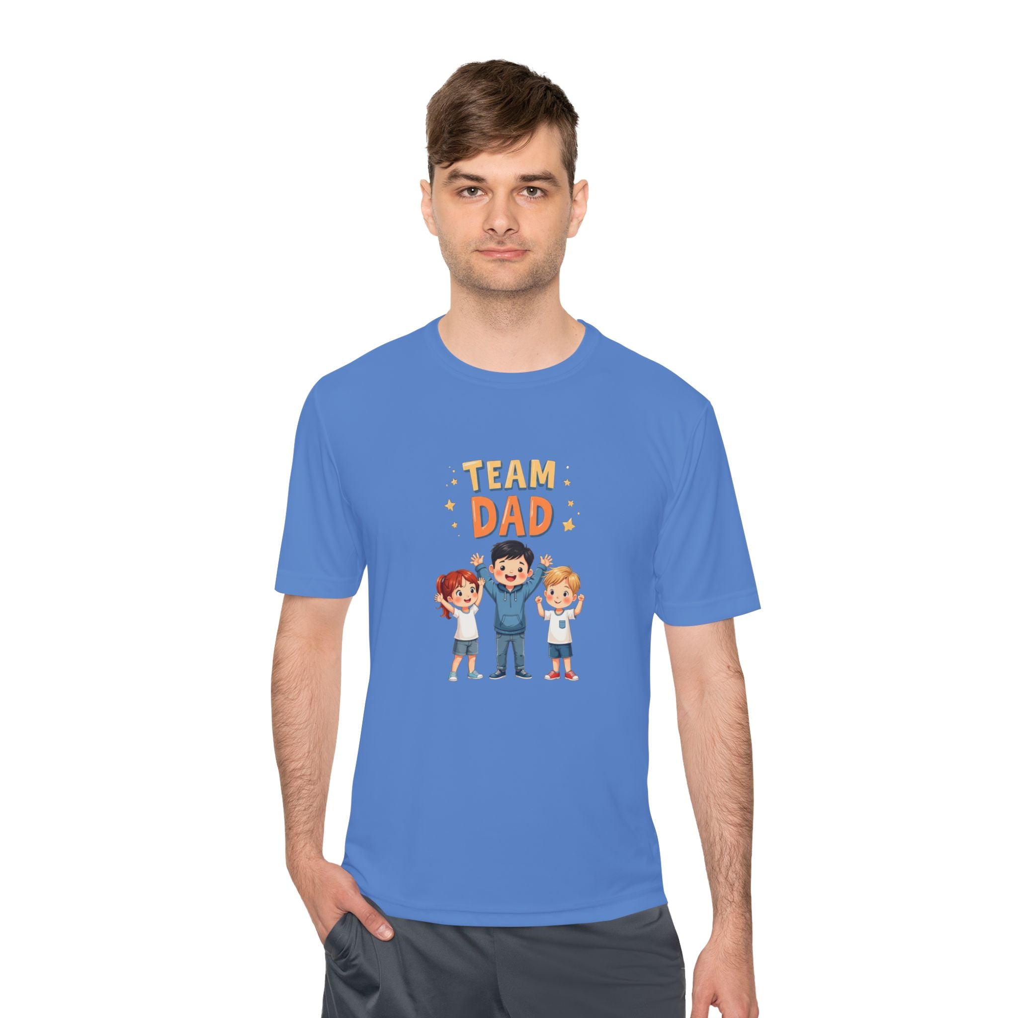Team Dad Moisture Wicking Tee