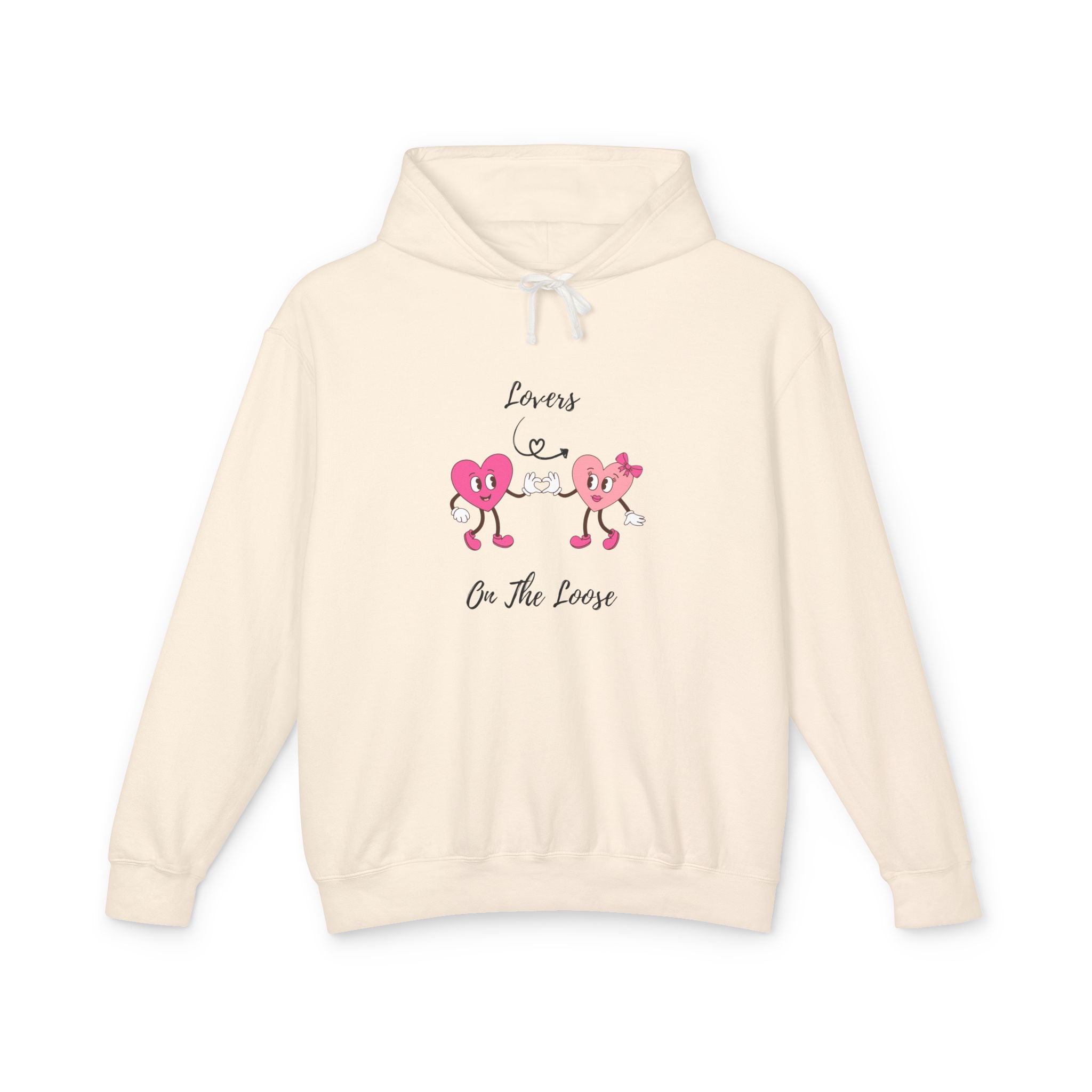 Lovers On The Loose Unisex Lightweight Hooded Sweatshirt