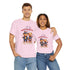 Happy 4th of July Teddy Bear Couple Unisex Heavy Cotton Tee